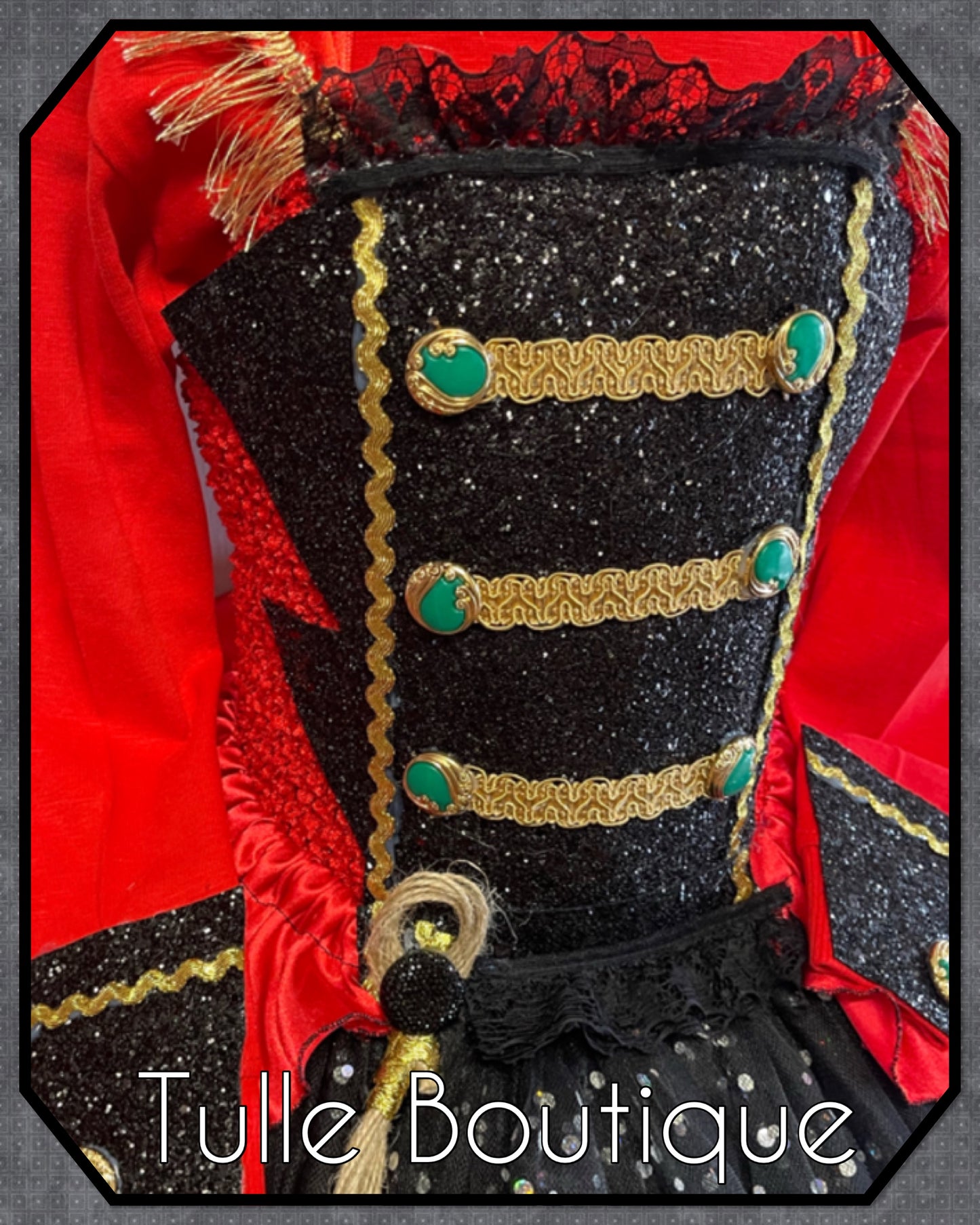 Girls Christmas Nutcracker Ring Master circus the greatest showman ballgown tutu fancy dress costume