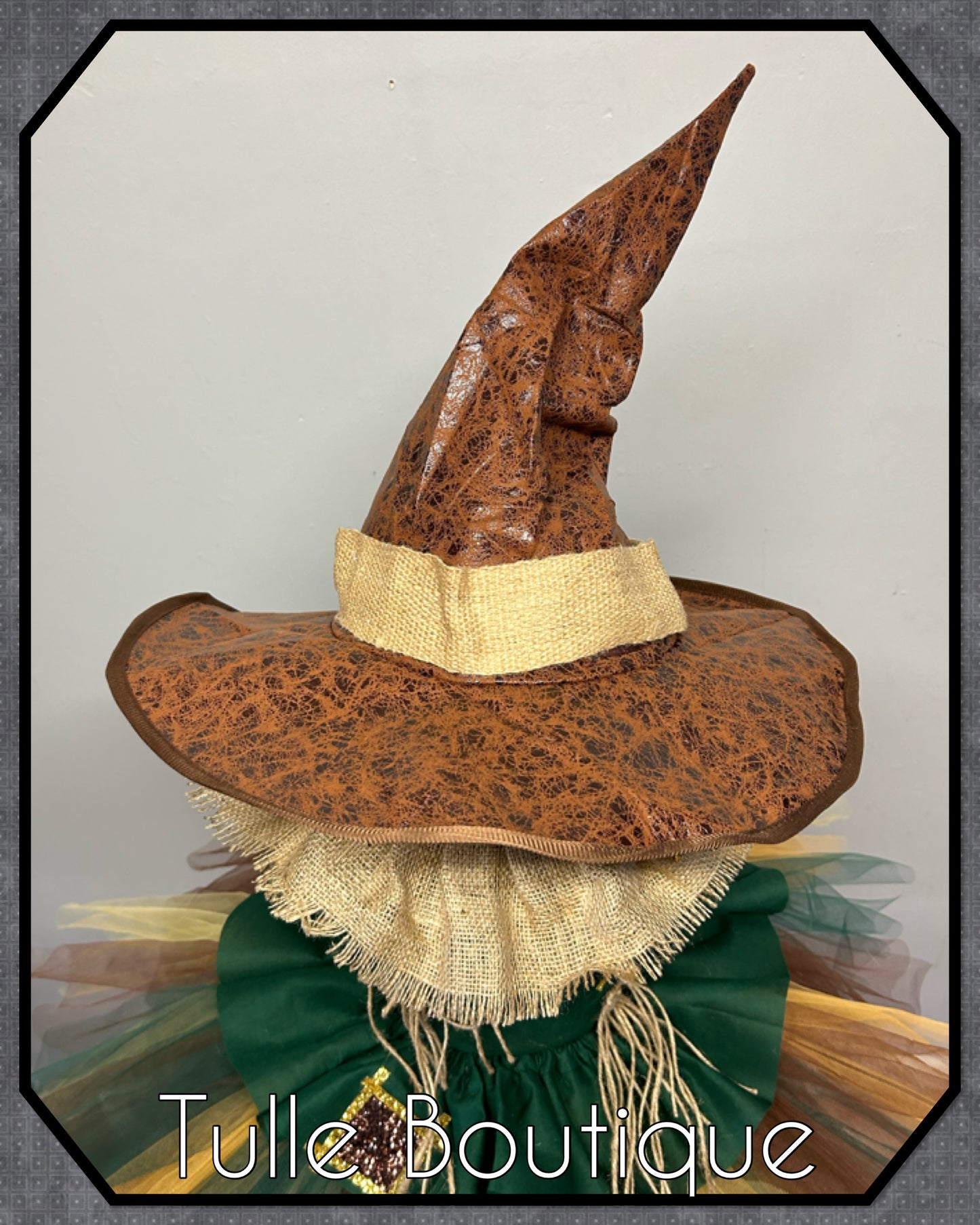 Girls Toddlers Wizard of Oz Scarecrow costume scary Halloween scarecrow tutu dress world book day costume