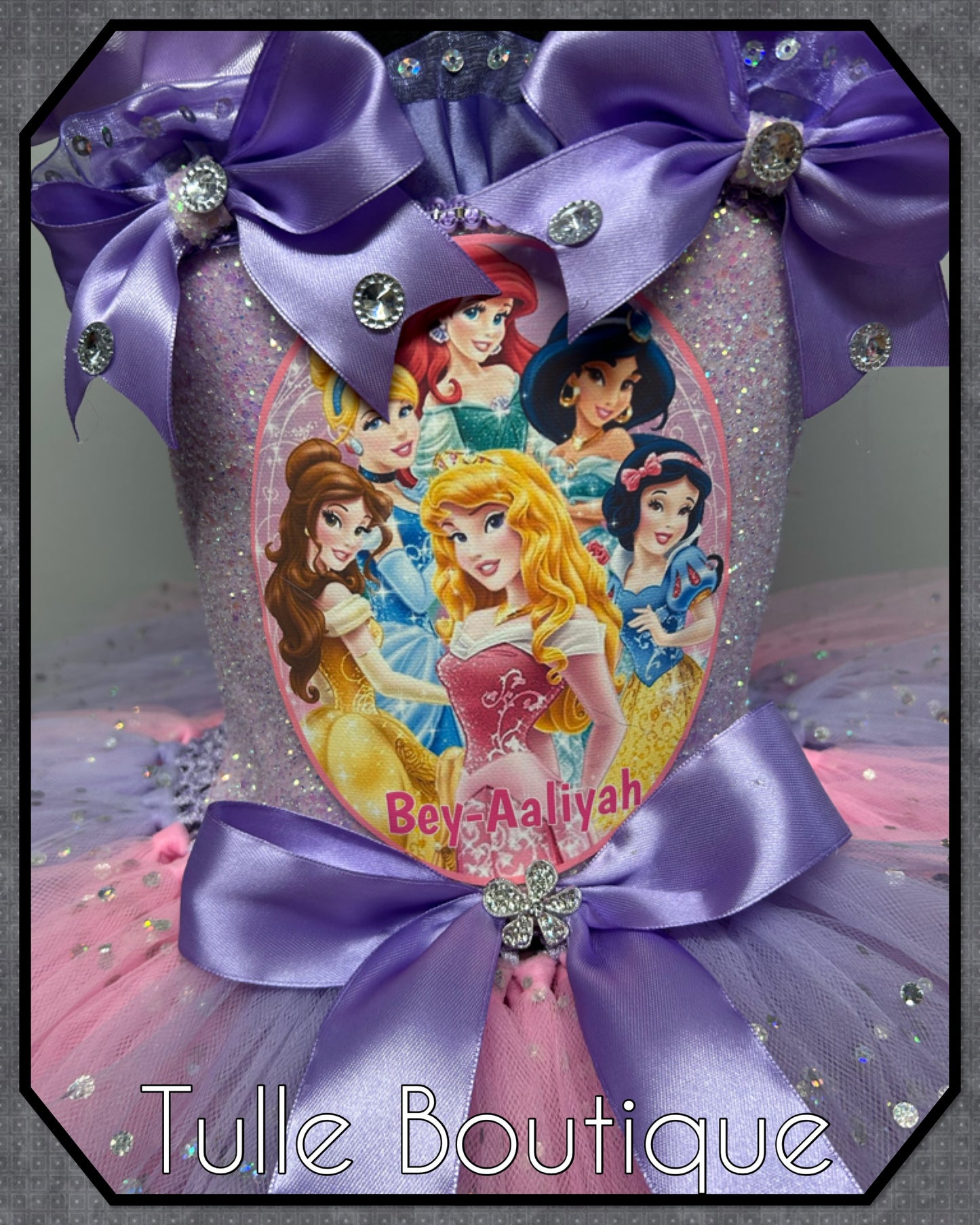 Princess birthday party tutu dress