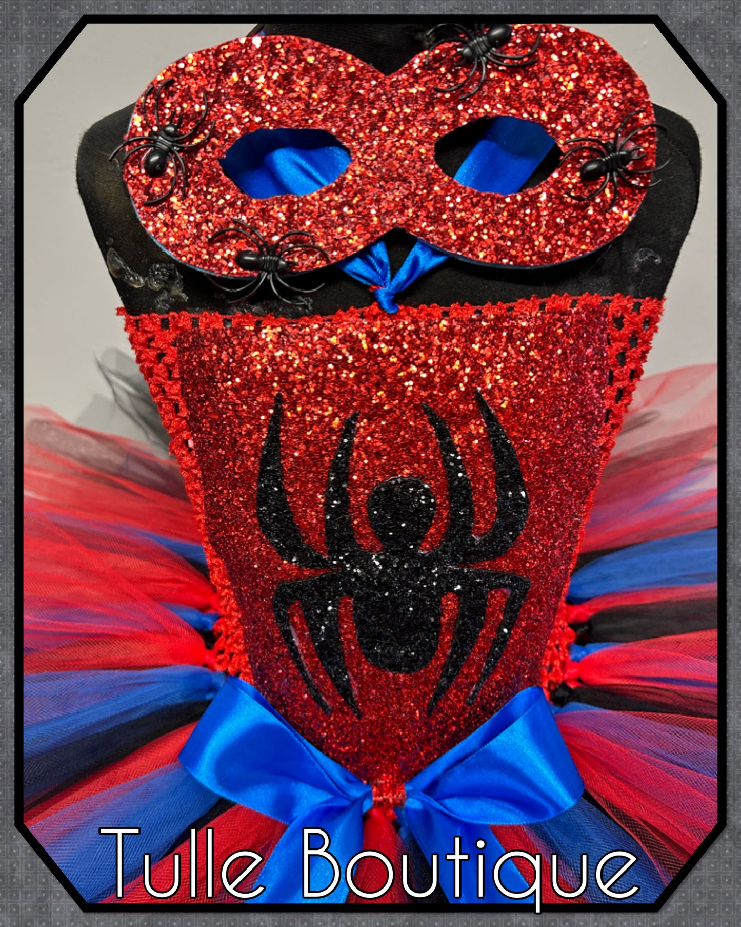 Girls toddlers Spiderman princess superhero birthday tutu dress