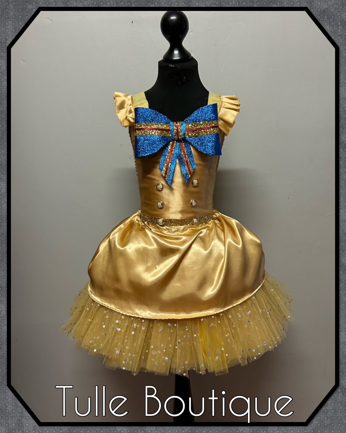 Girls Megan killer doll Costume Halloween birthday party tutu dress