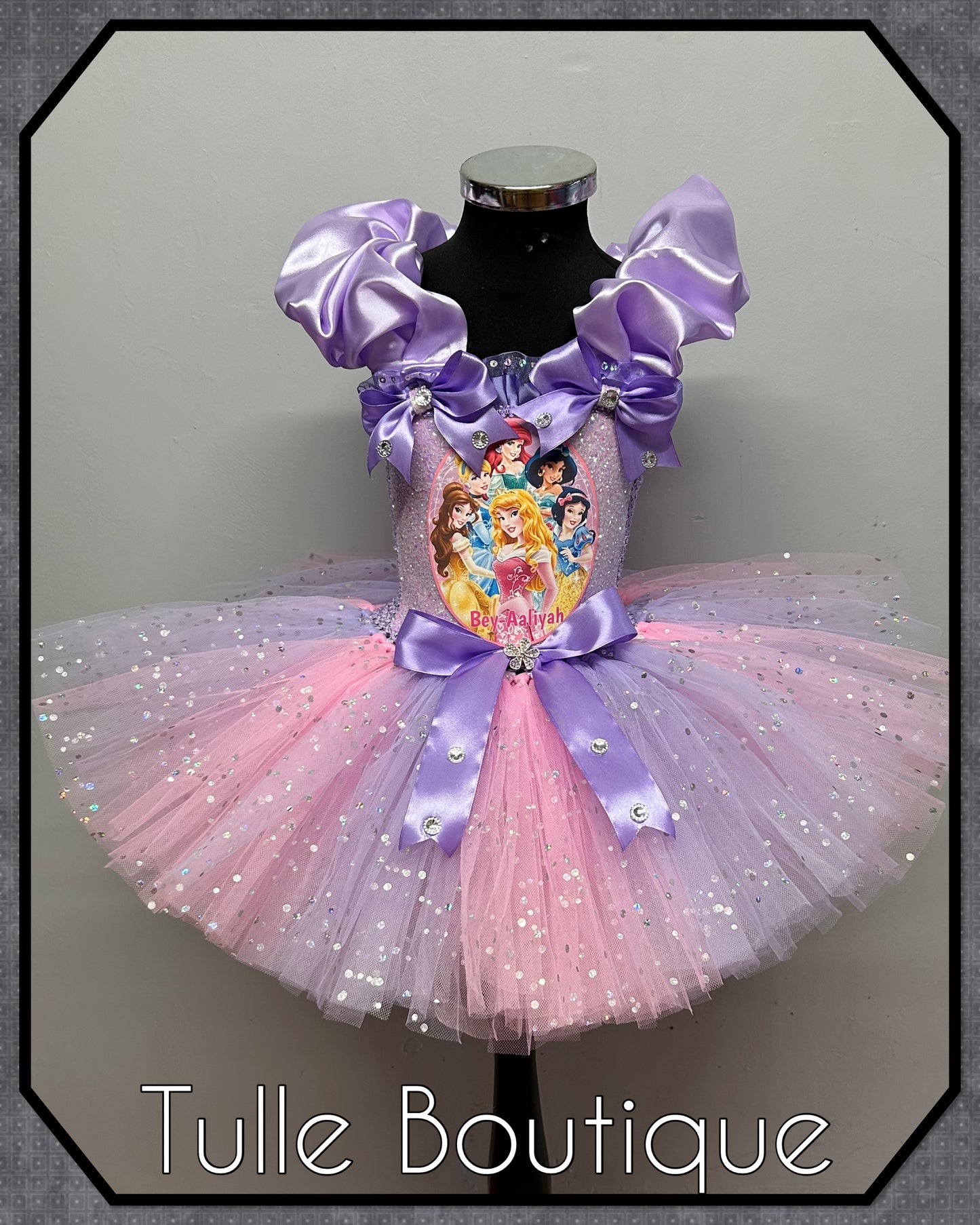 Princess birthday party tutu dress