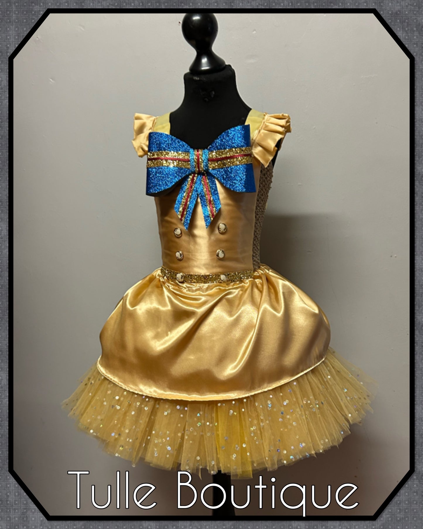Girls Megan killer doll Costume Halloween birthday party tutu dress