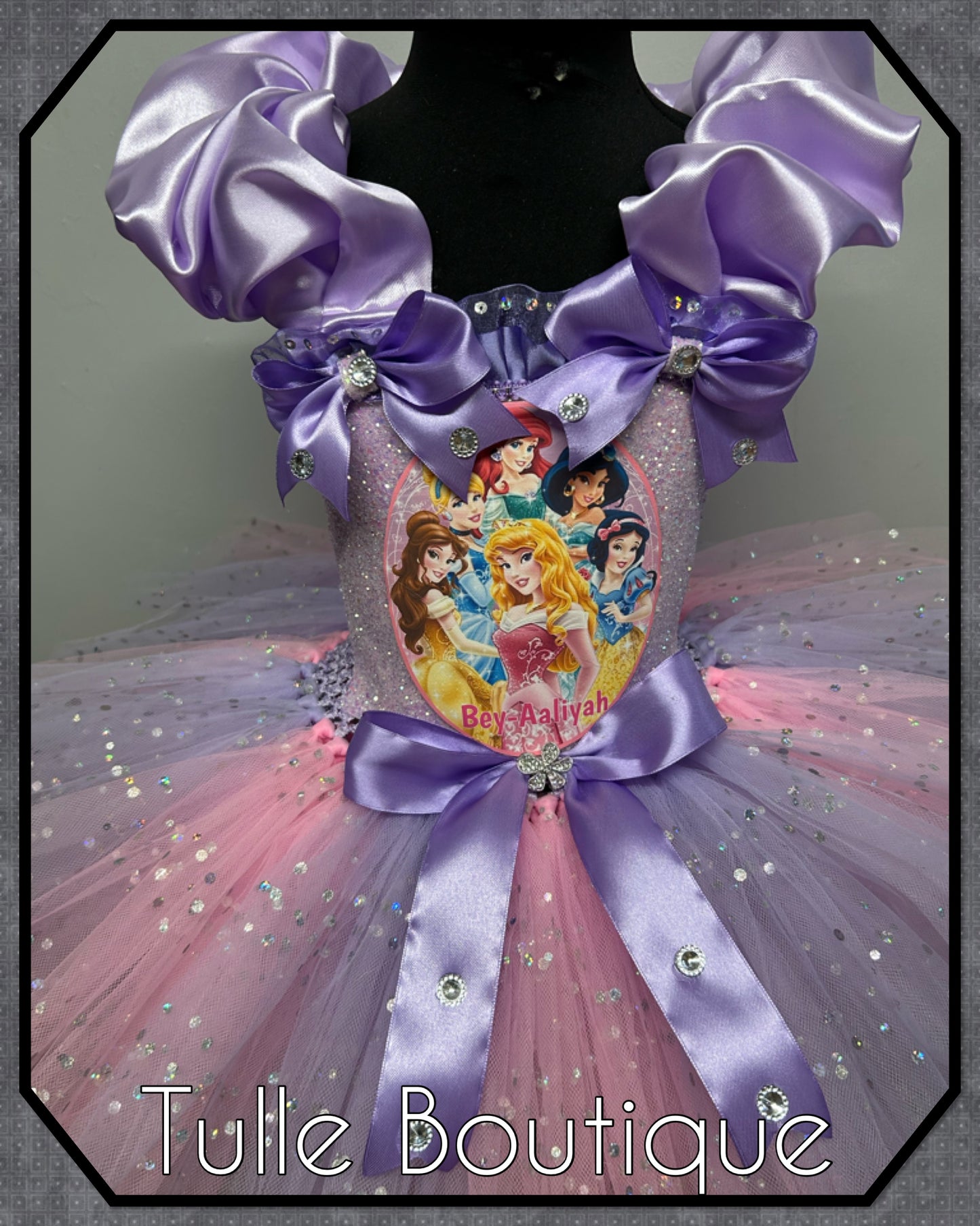 Princess birthday party tutu dress
