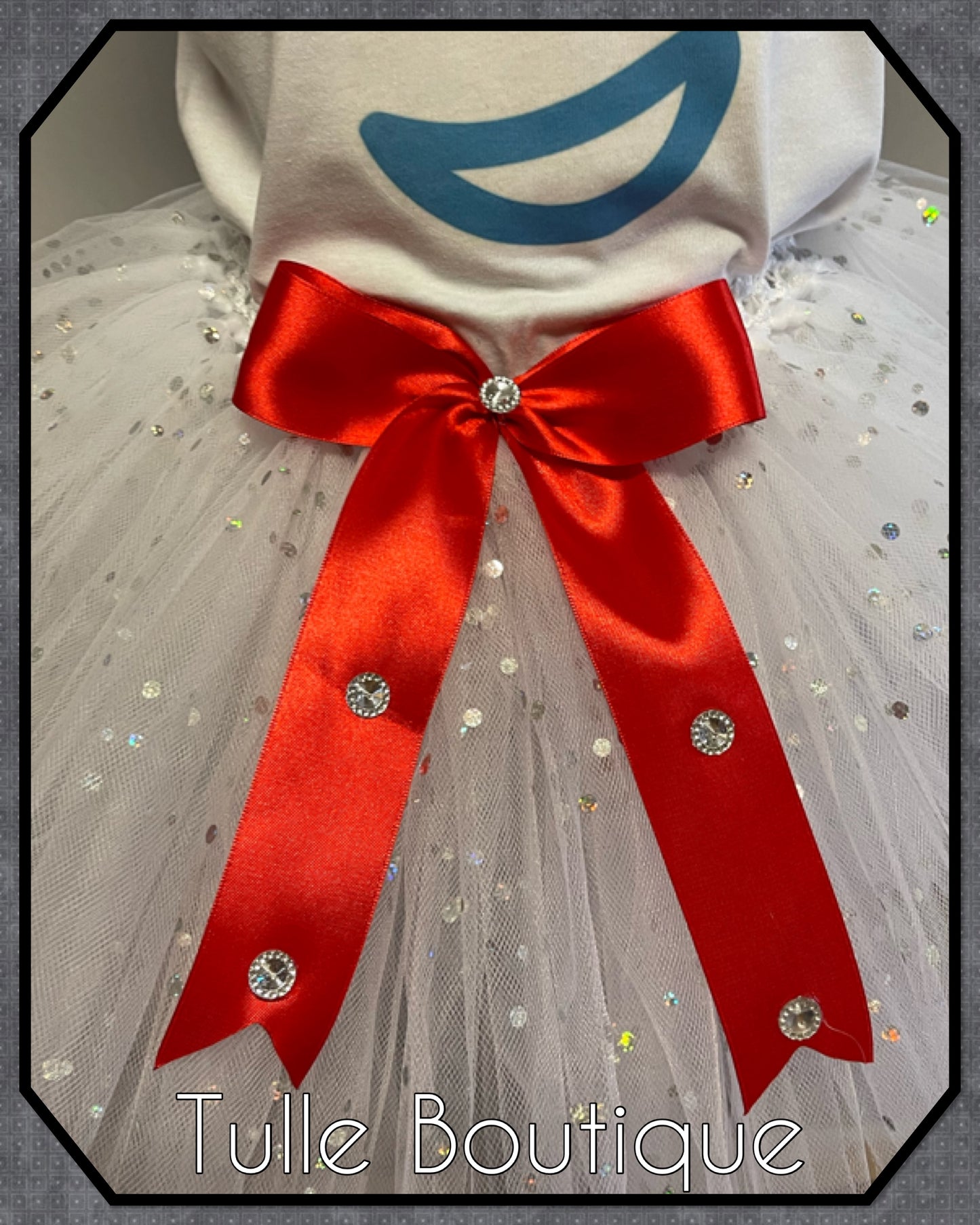 Forky T-shirt and tutu birthday party outfit