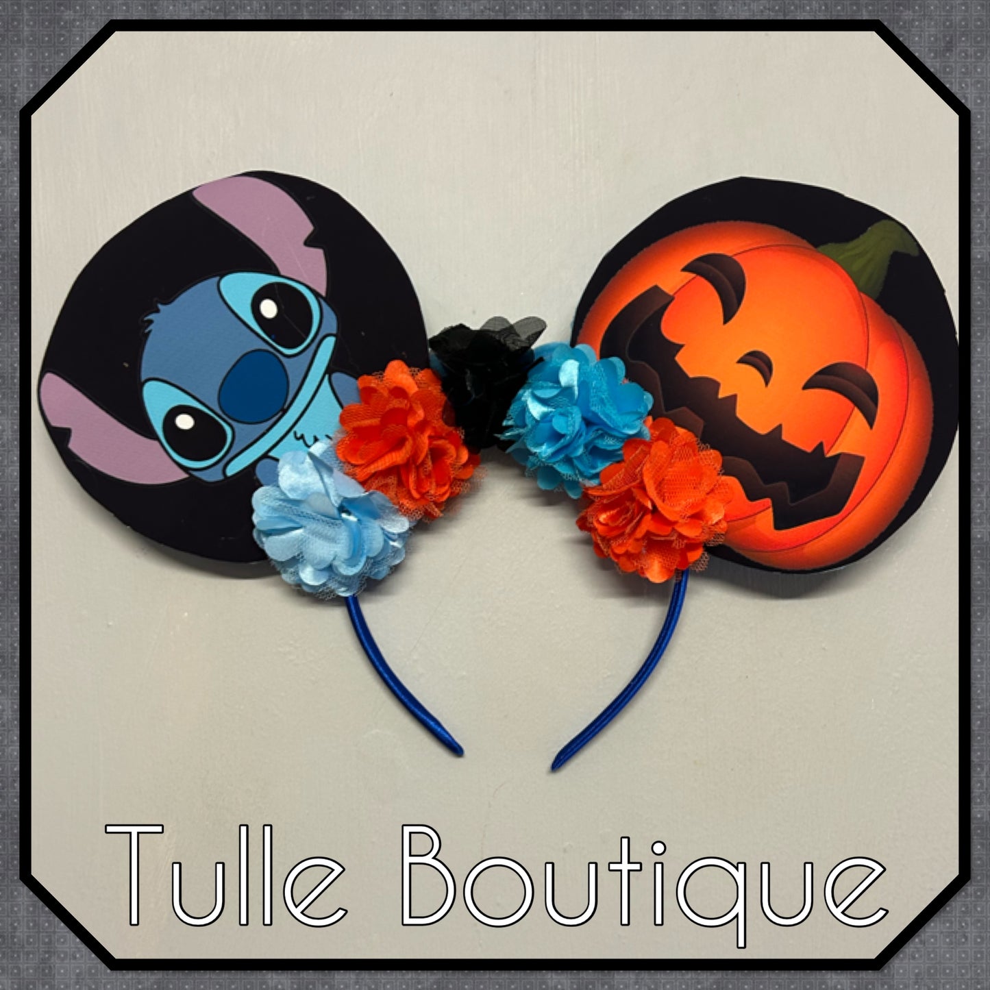 Girls Halloween Pumpkin Stitch princess birthday tutu dress