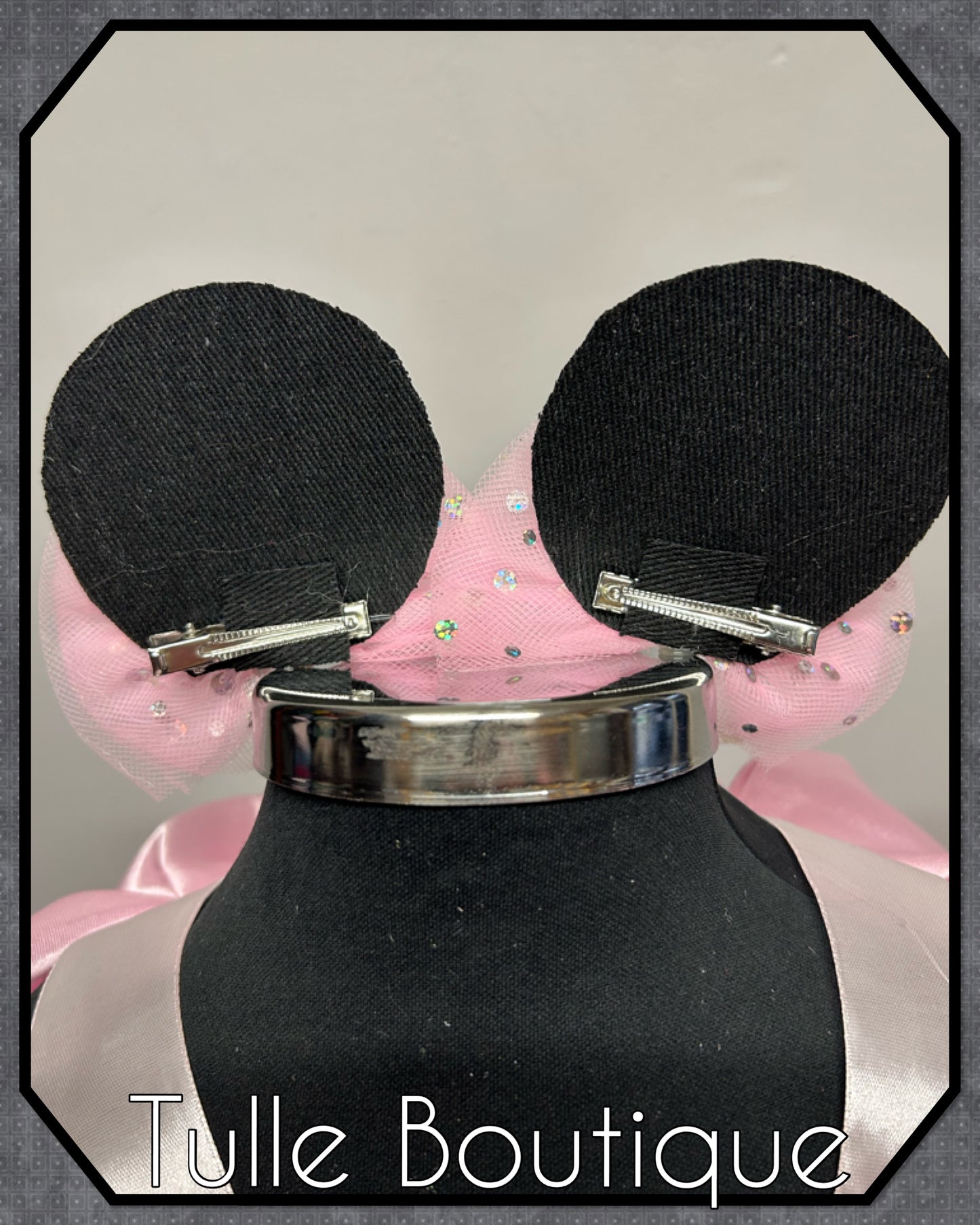 Girls toddlers Minnie Mouse baby pink ballgown tutu dress party dress
