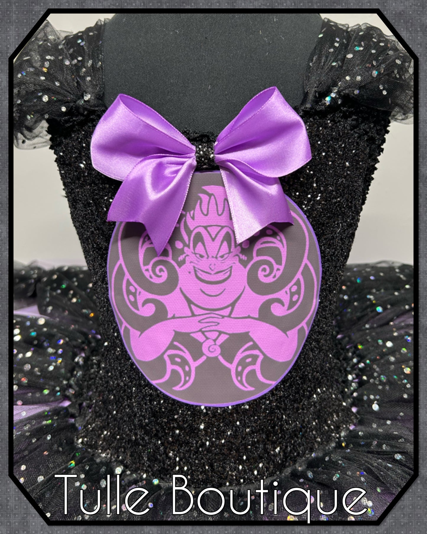 Girls toddlers Ursula costume tutu dress