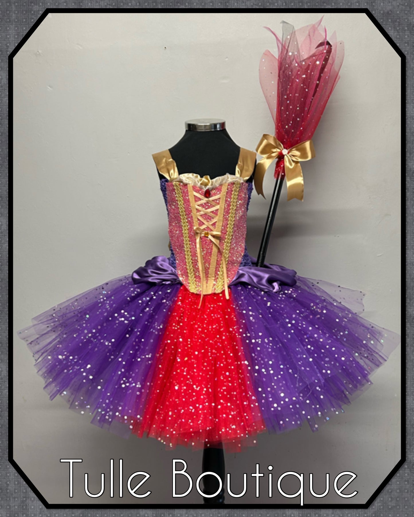Girls Hocus Pocus Sarah Sanderson Halloween birthday world book tutu dress