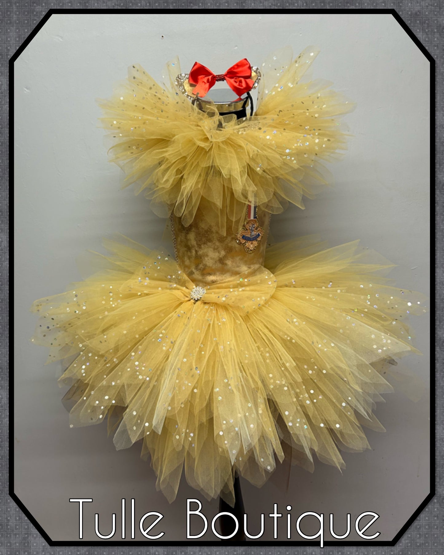 Girls Toddlers Wizard of Oz Cowardly Lion tutu dress fancy dress costume