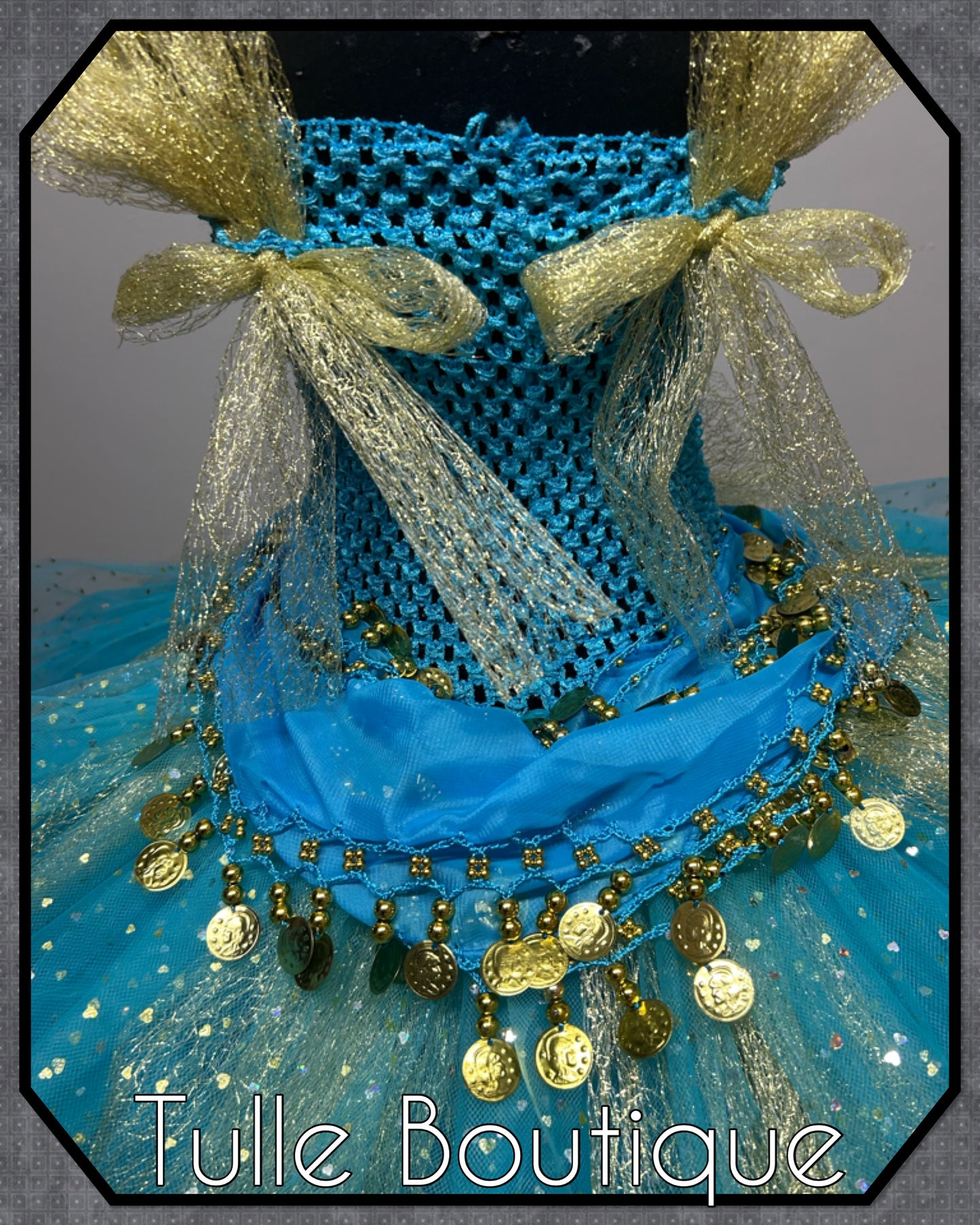 Girls toddlers Princess Jasmine tutu dress fancy dress costume