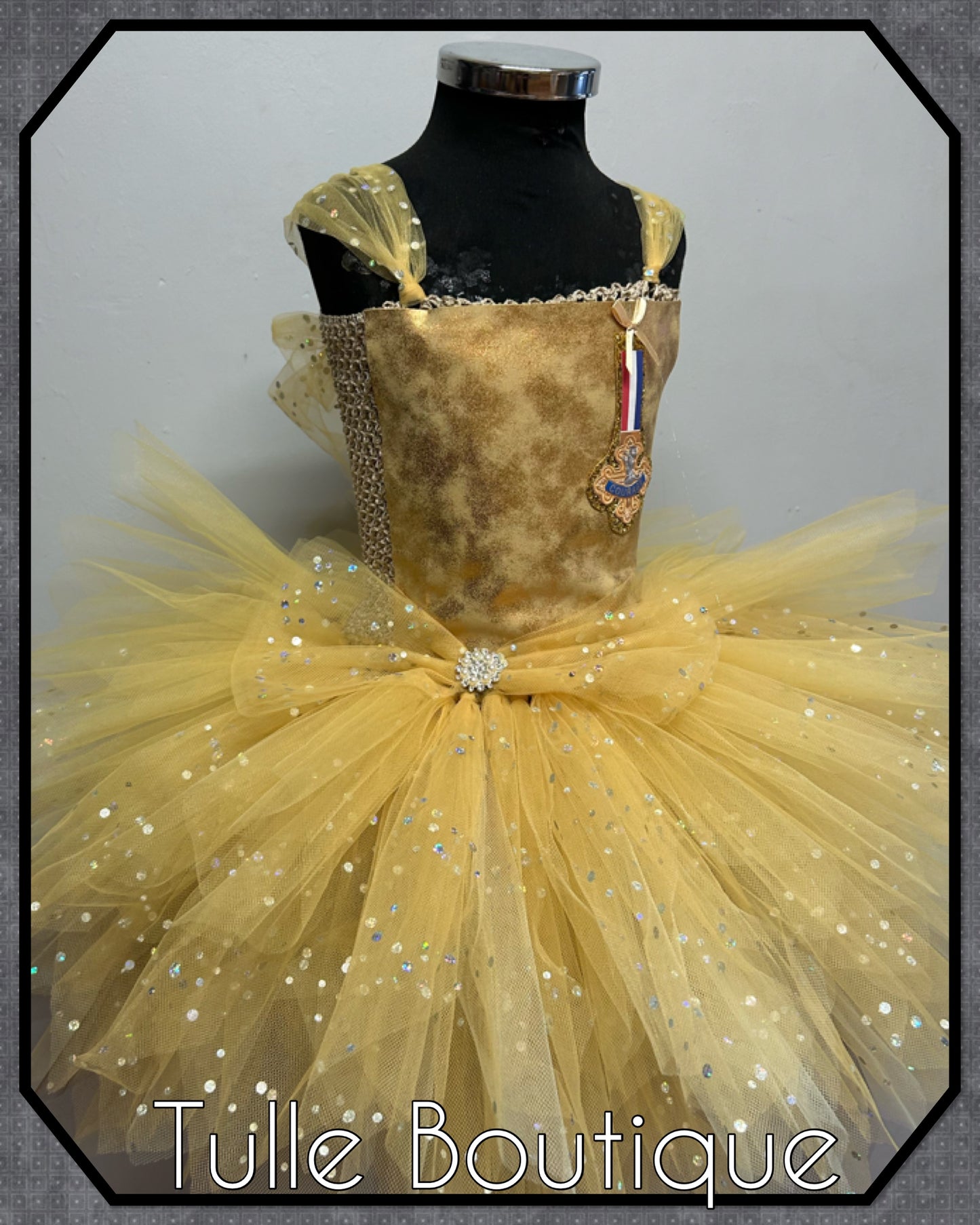 Girls Toddlers Wizard of Oz Cowardly Lion tutu dress fancy dress costume