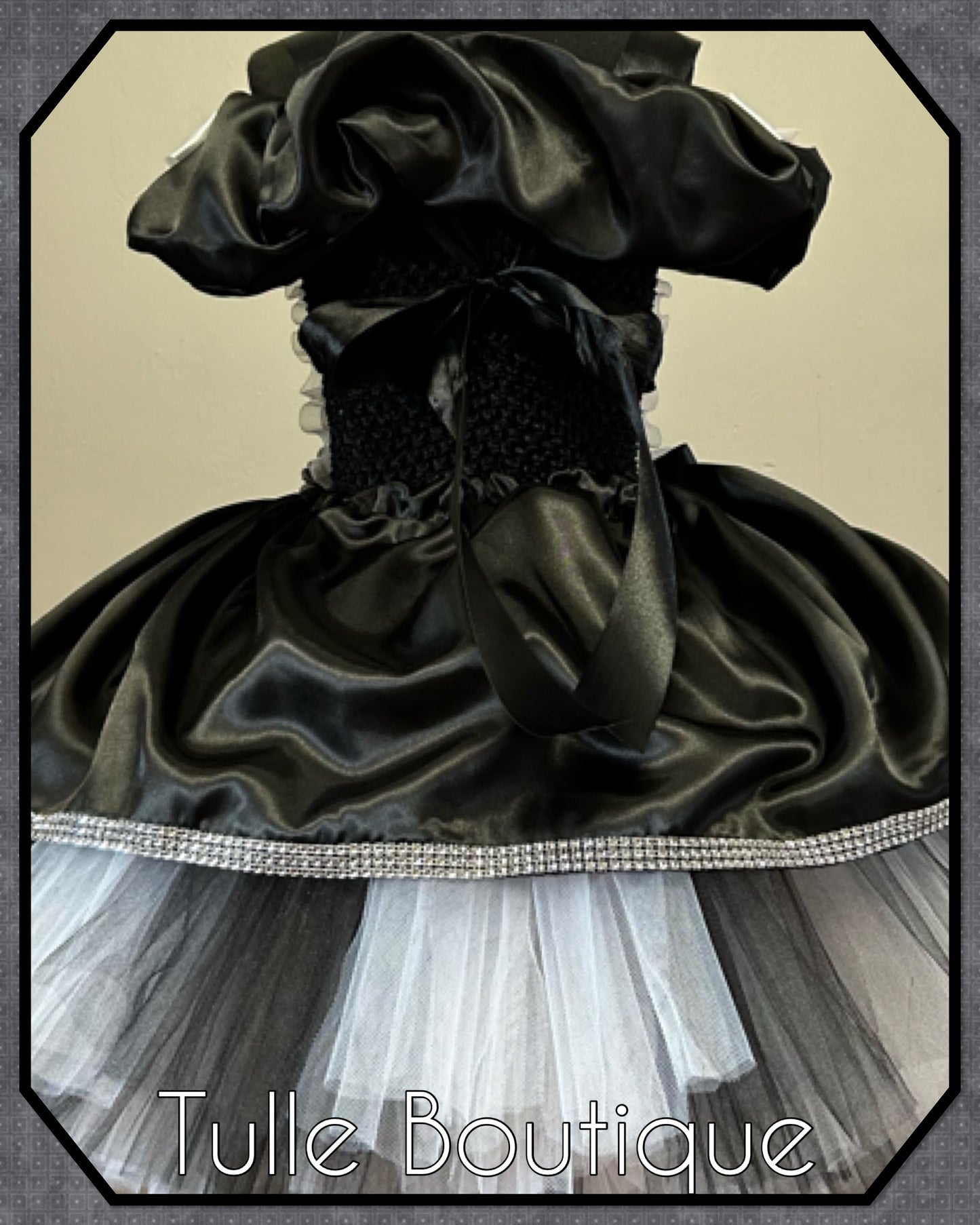 Girls toddlers Jack Skellington dress Halloween ballgown nightmare before Christmas dress up