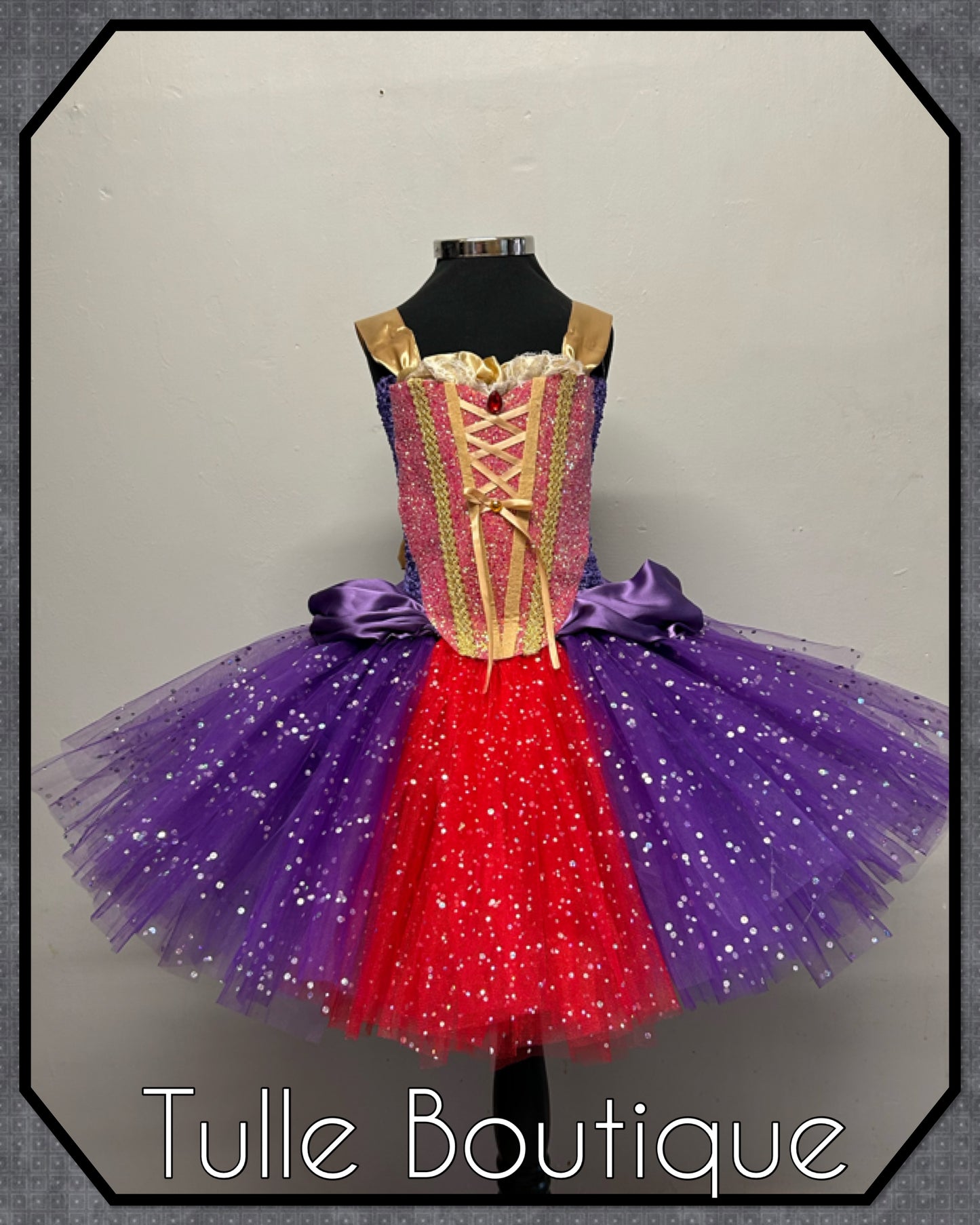 Girls Hocus Pocus Sarah Sanderson Halloween birthday world book tutu dress