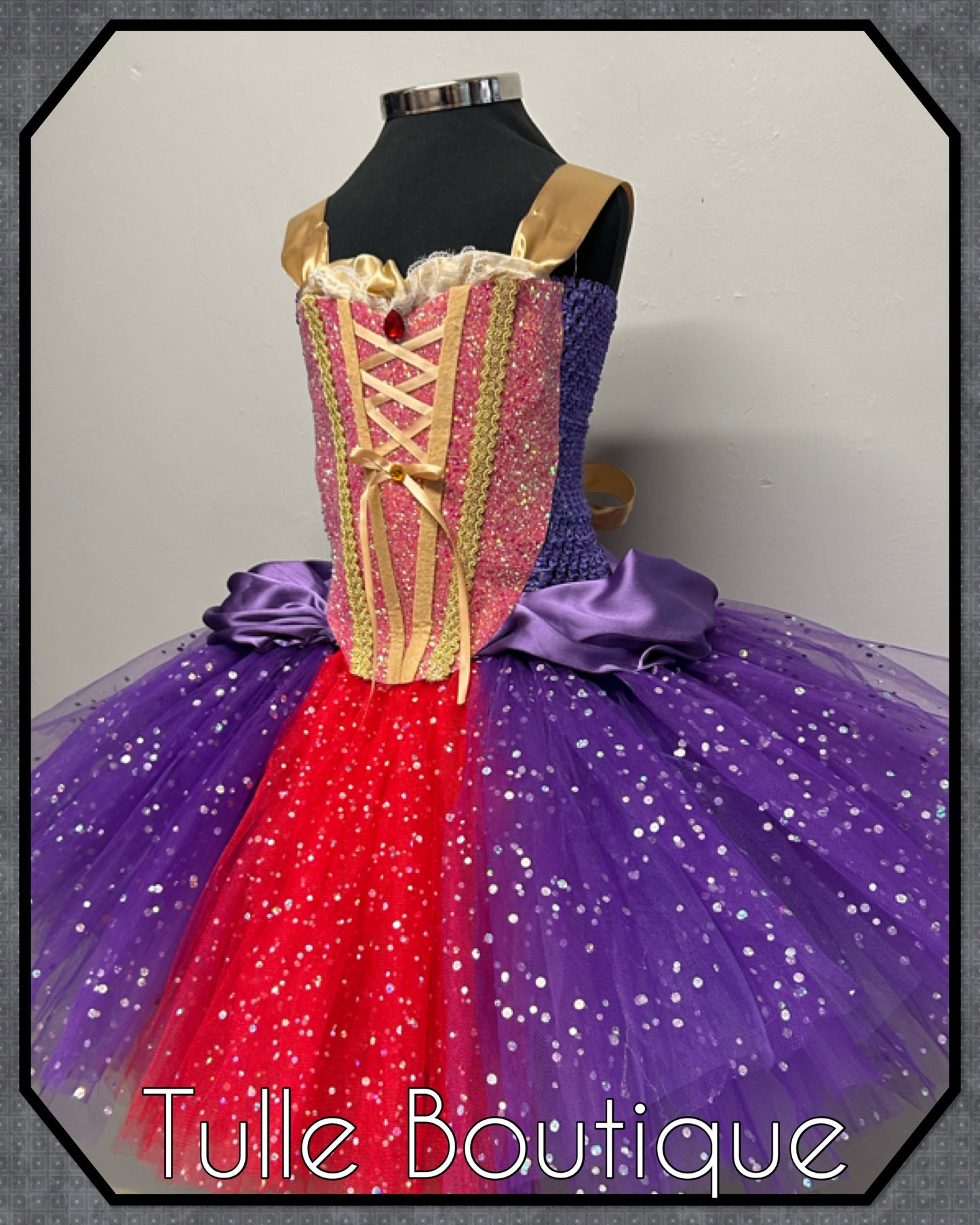 Girls Hocus Pocus Sarah Sanderson Halloween birthday world book tutu dress