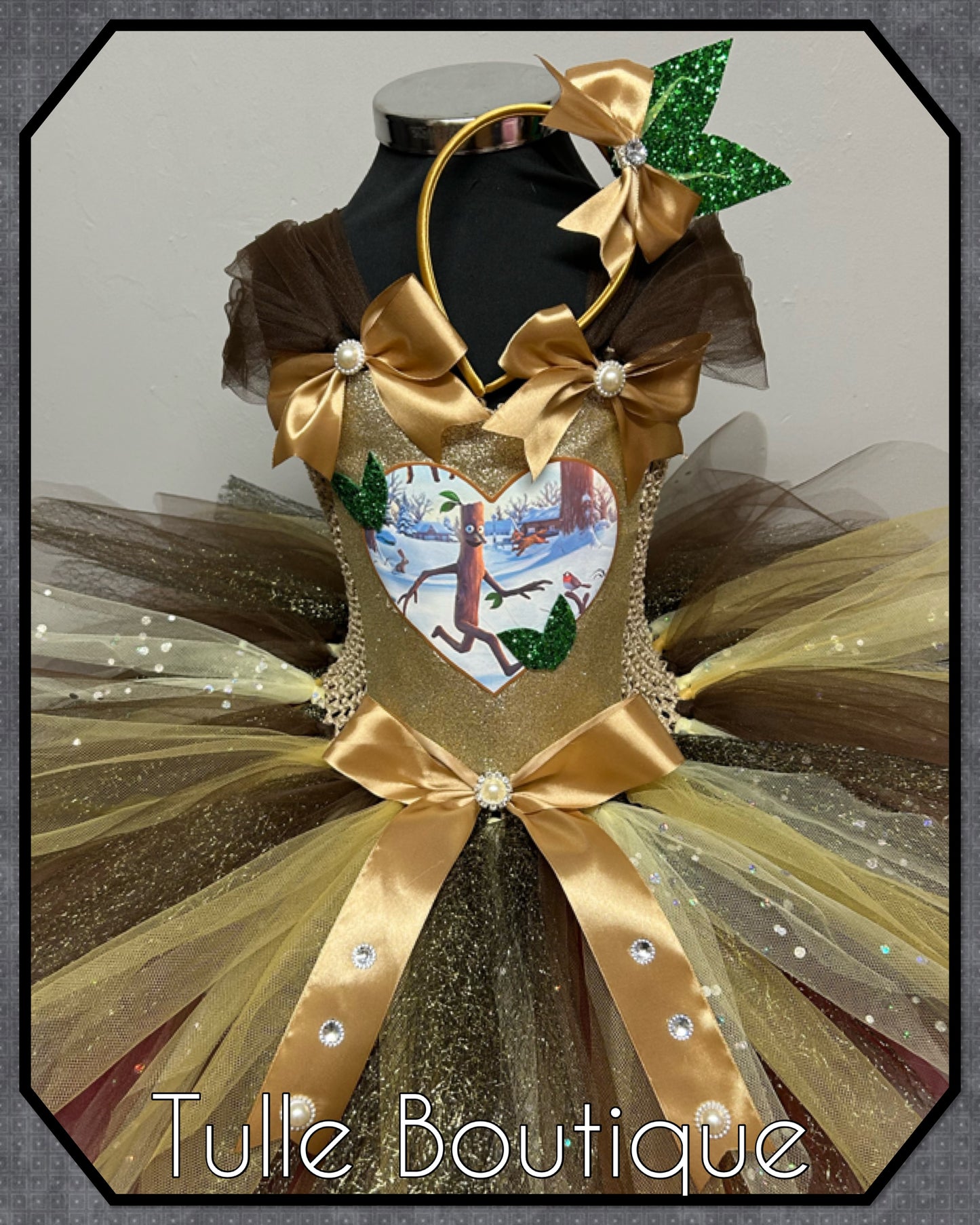Girls Toddlers Stickman glitter birthday party tutu dress fancy dress costume