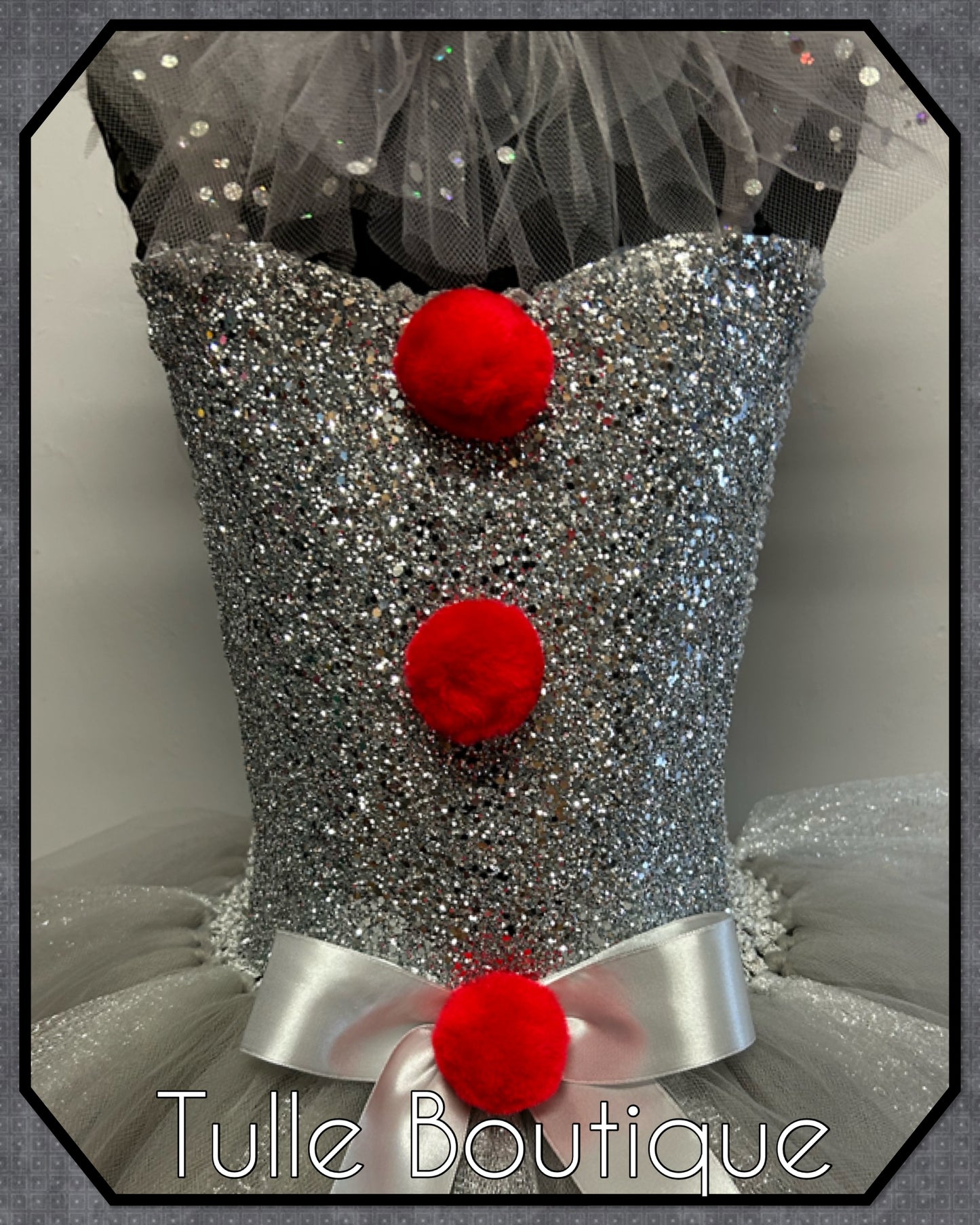 Girls Pennywise costume Killer Clown IT Halloween birthday tutu dress