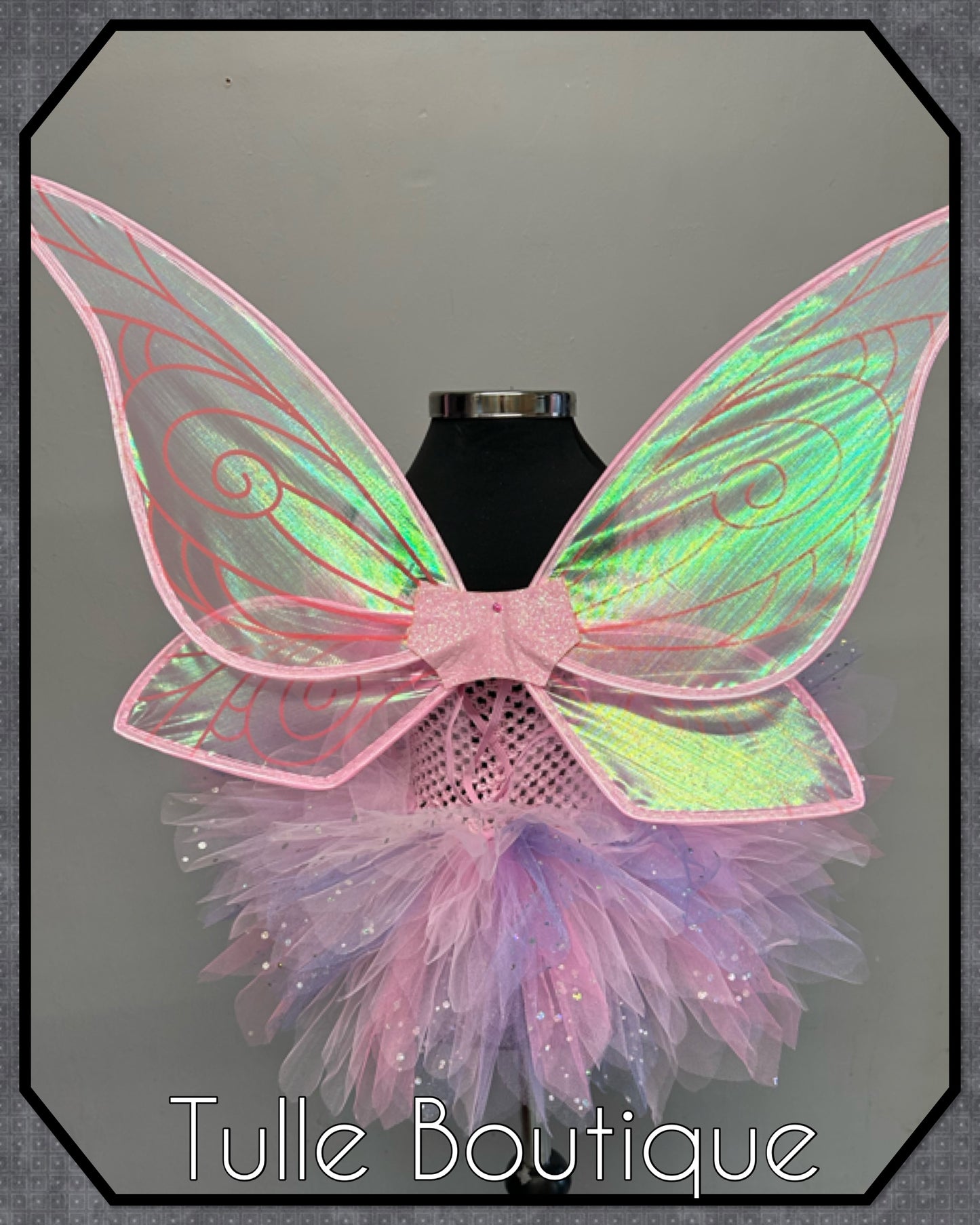 LANA. Girls toddlers pinks and lilac flower fairy princess tutu birthday party dress. Fairy first birthday.