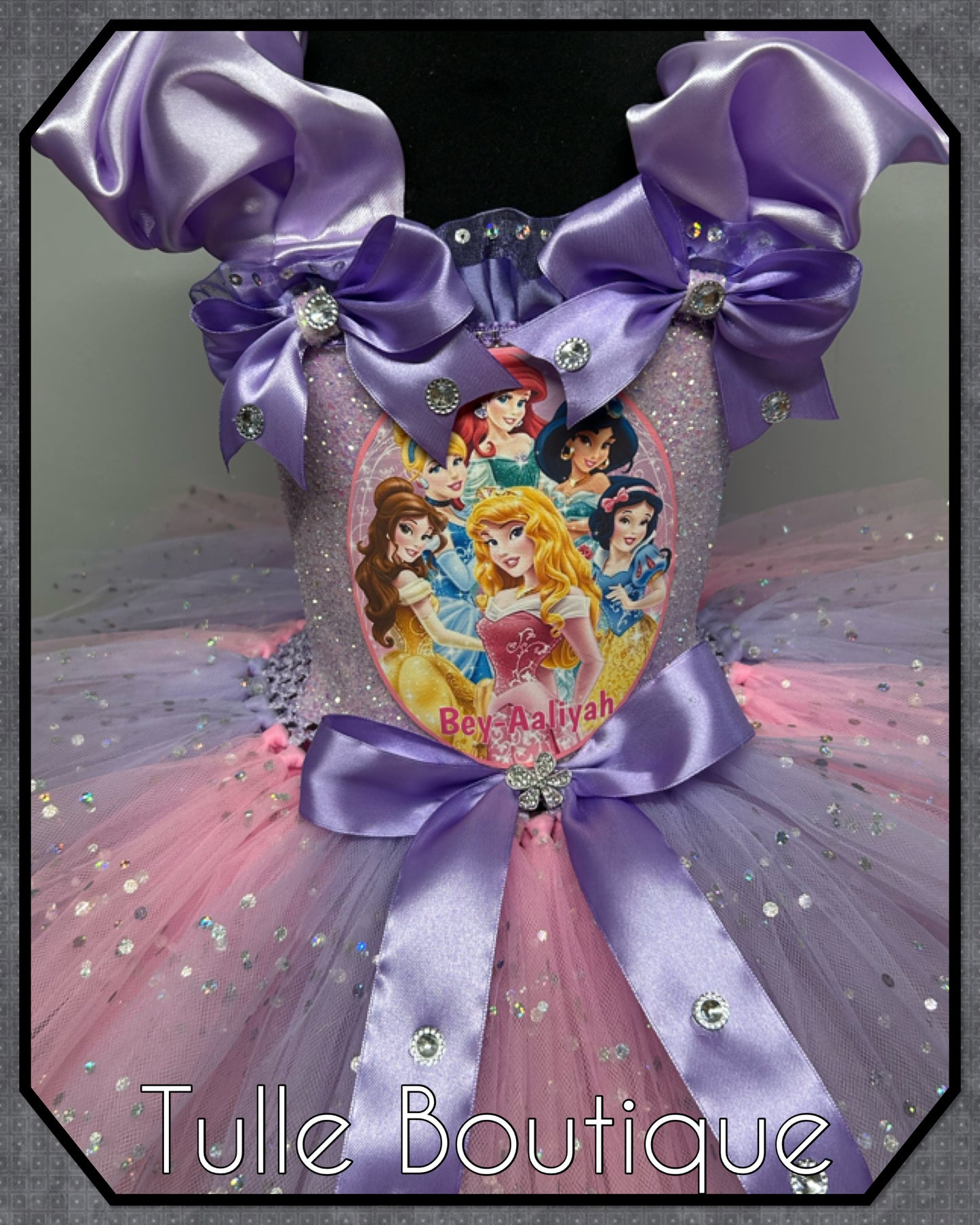 Princess birthday party tutu dress