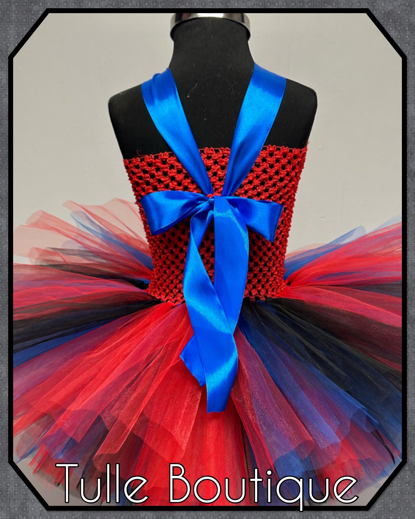 Girls toddlers Spiderman princess superhero birthday tutu dress