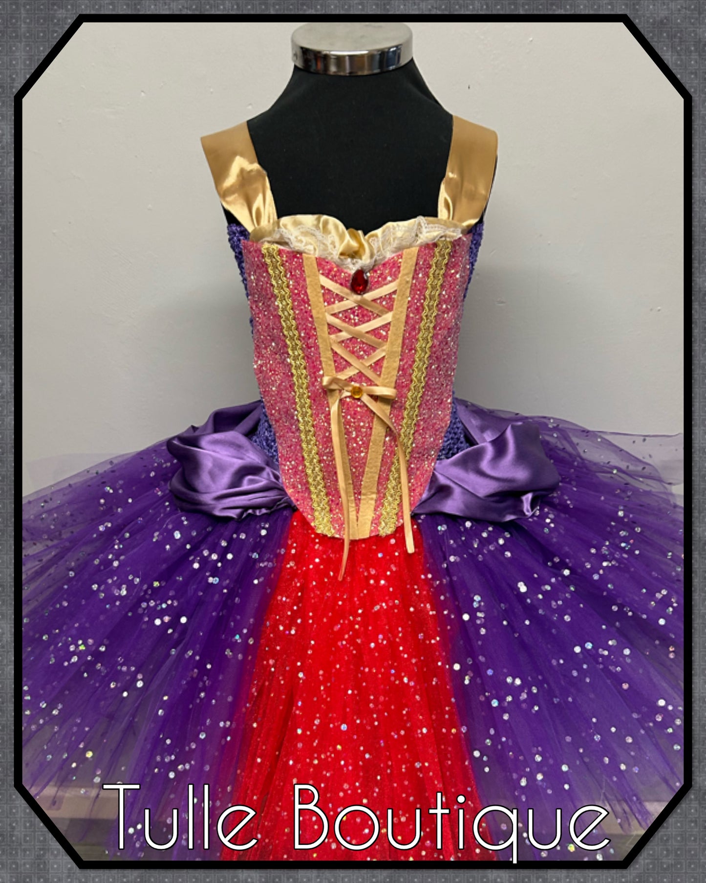 Girls Hocus Pocus Sarah Sanderson Halloween birthday world book tutu dress