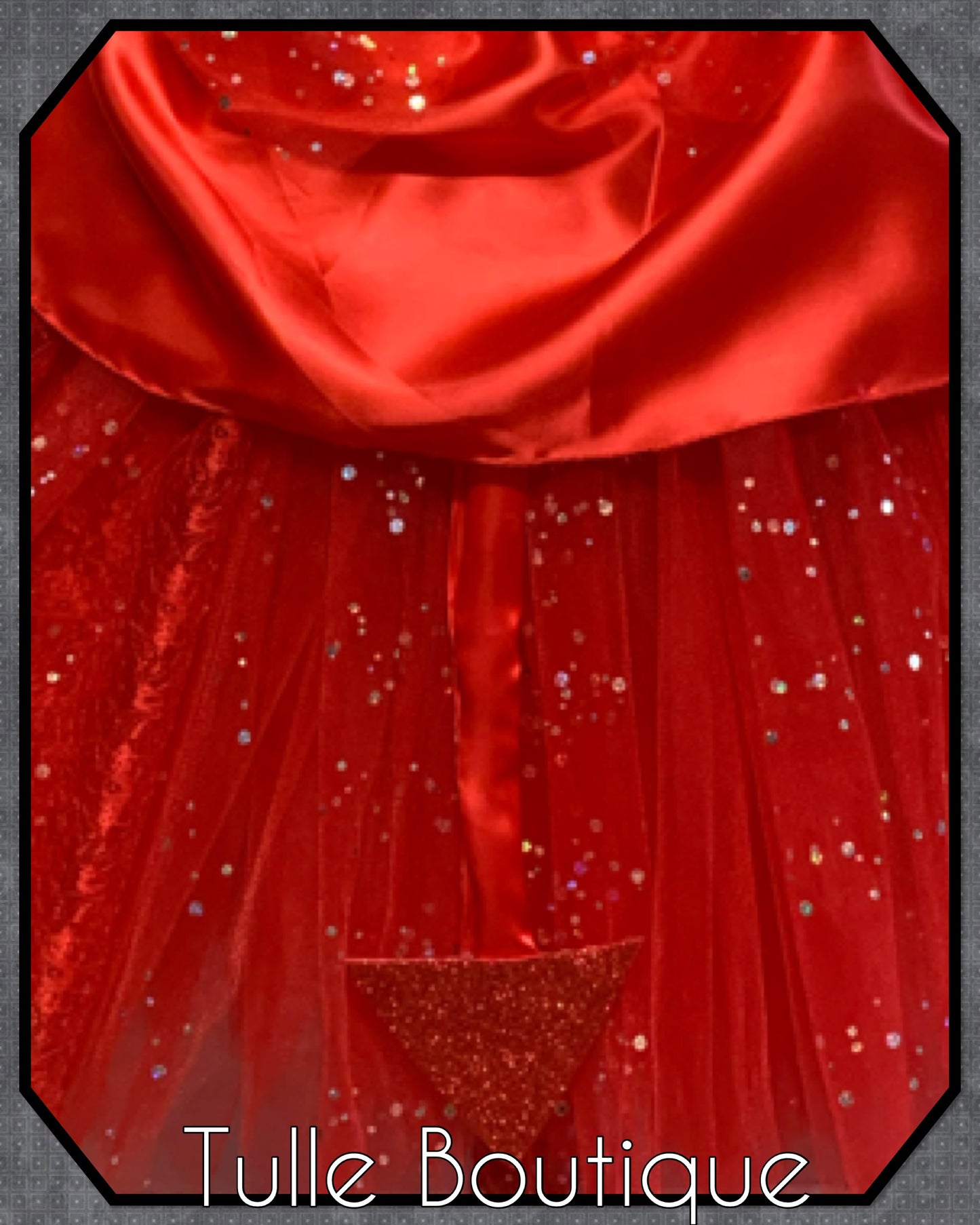 Girls Red Devil Halloween birthday party tutu dress