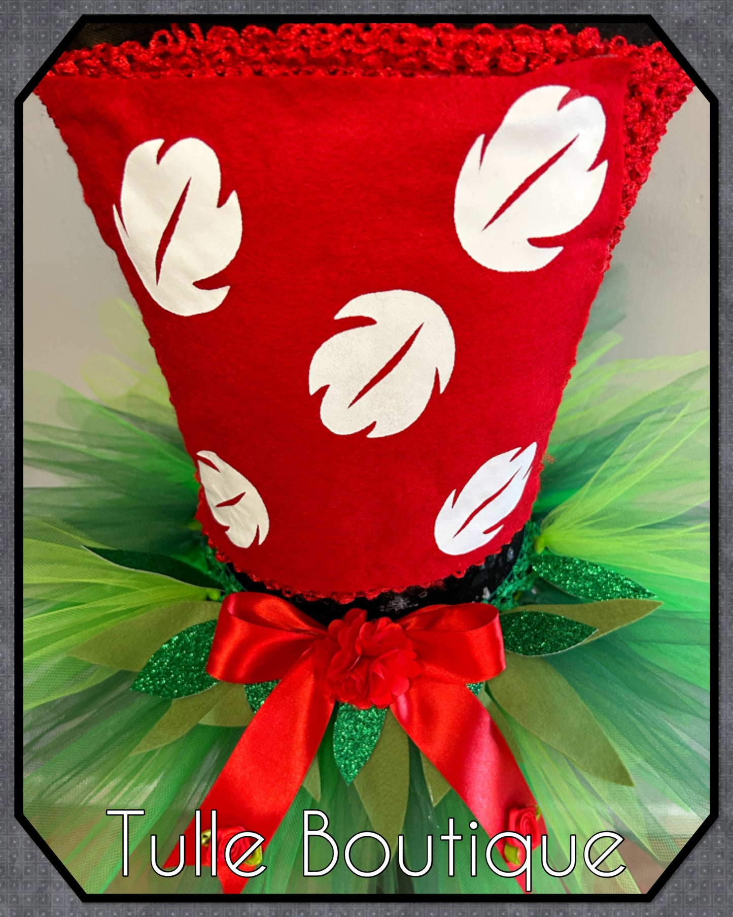 Hawaiian Lilo and stitch two piece tutu birthday party dress