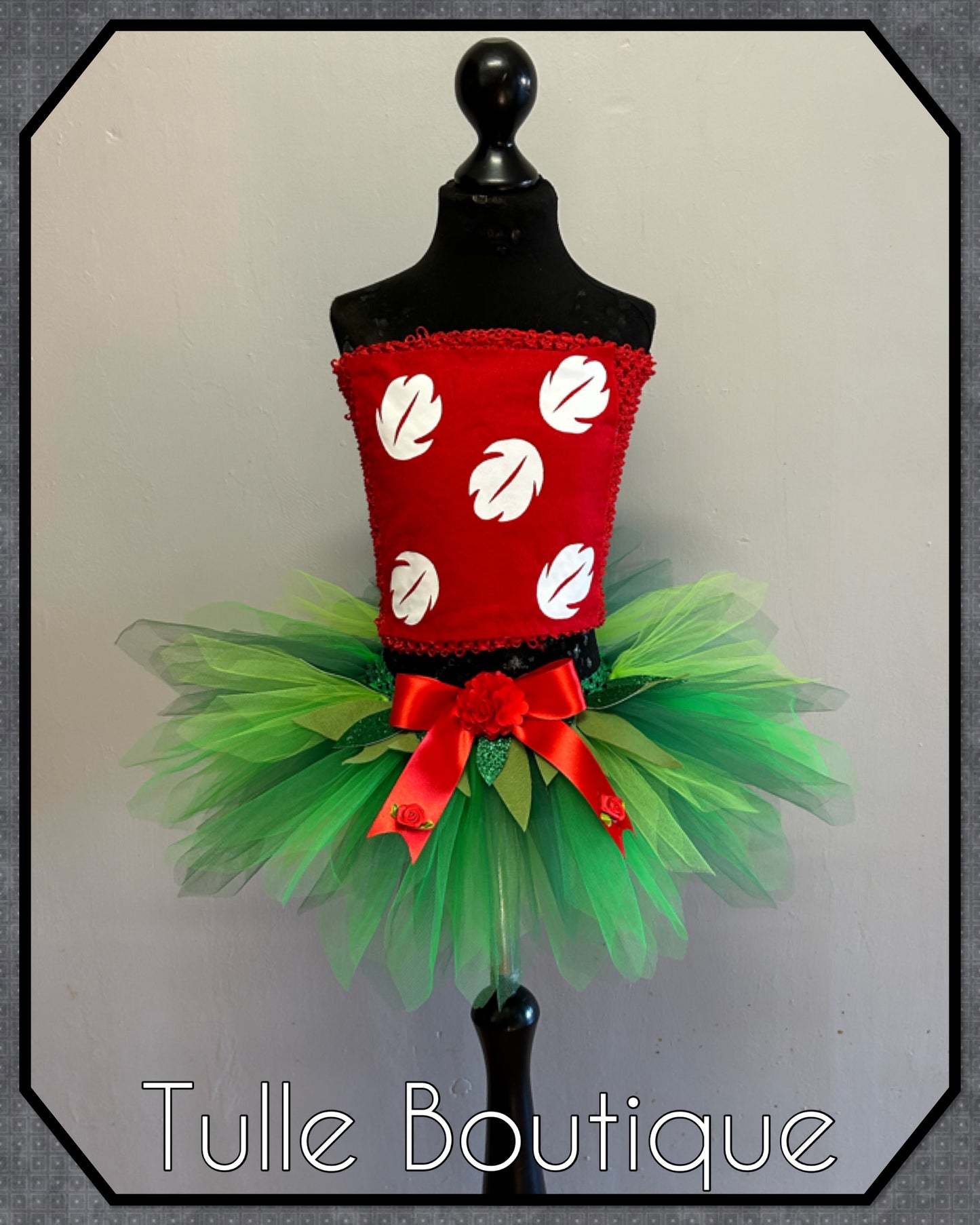 Hawaiian Lilo and stitch two piece tutu birthday party dress