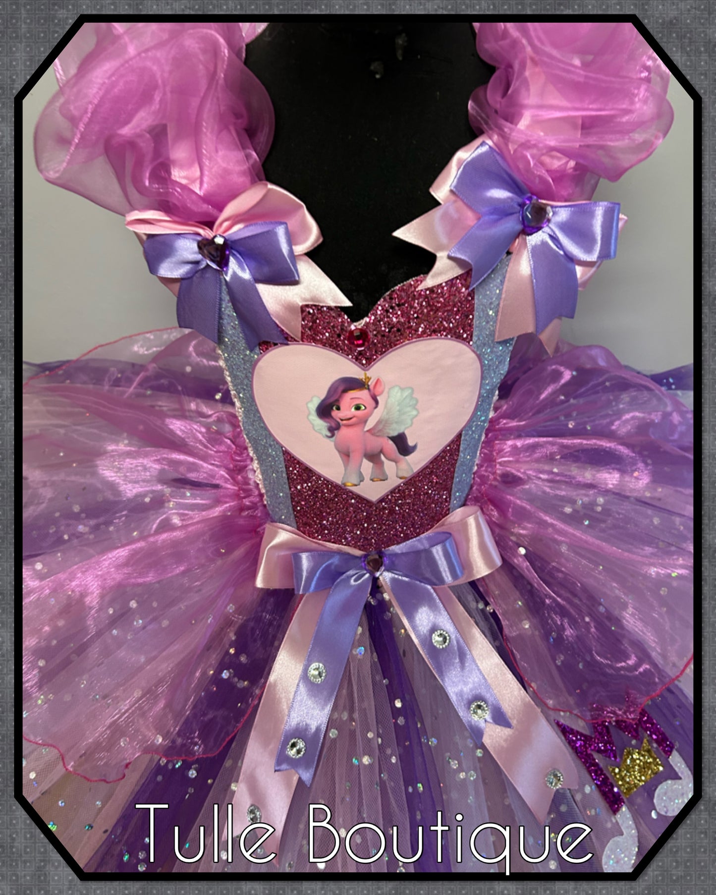 My little pony Princess Pipp Petals organza ballgown tutu dress