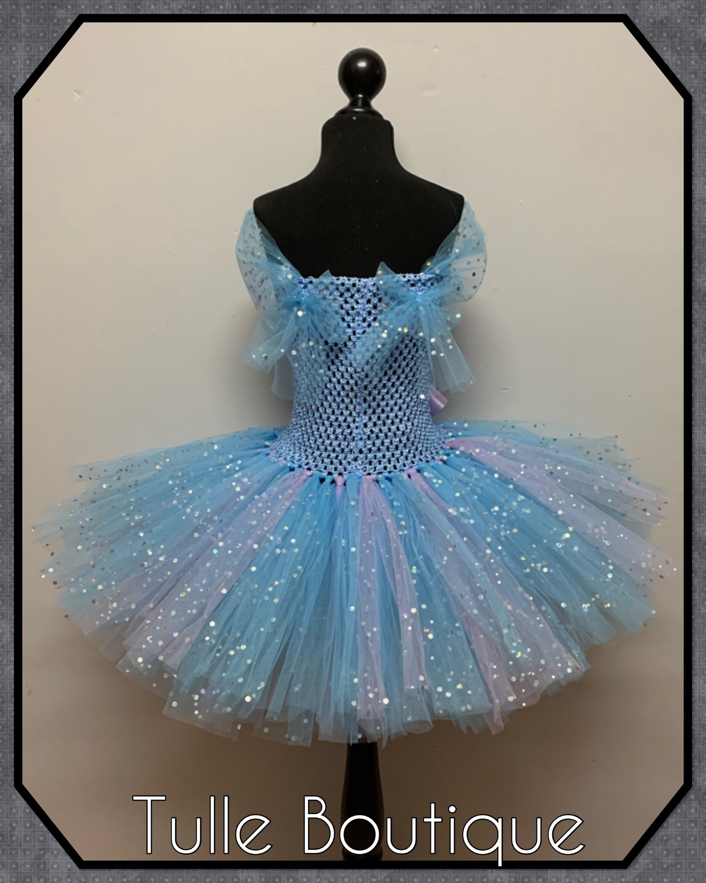 Frozen 2 Anna and Elsa princess tutu birthday party dress