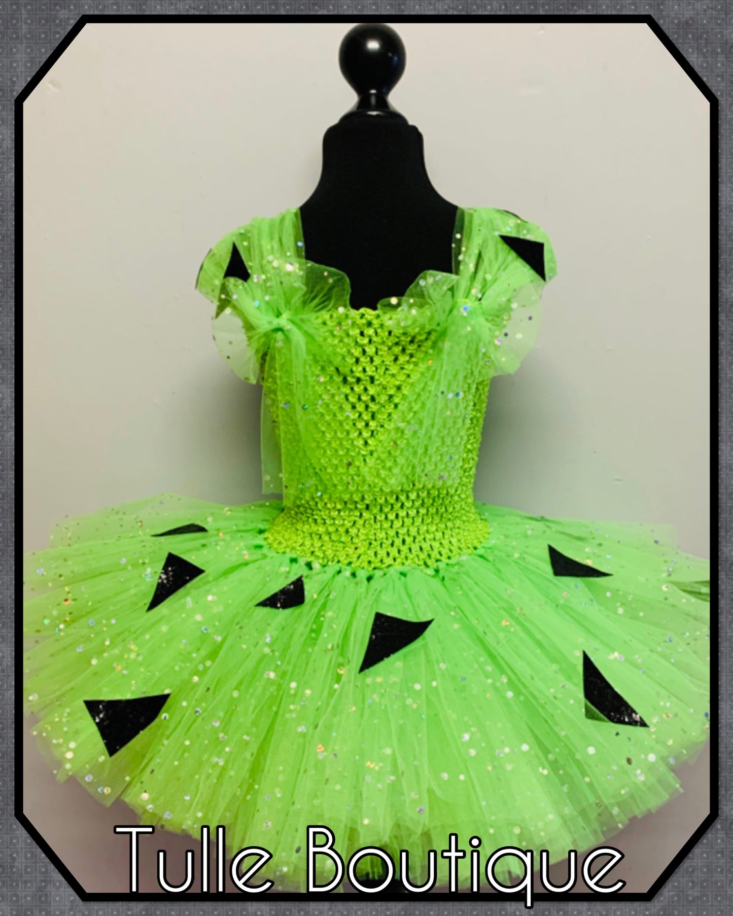 Flintstones Pebbles Halloween birthday tutu dress