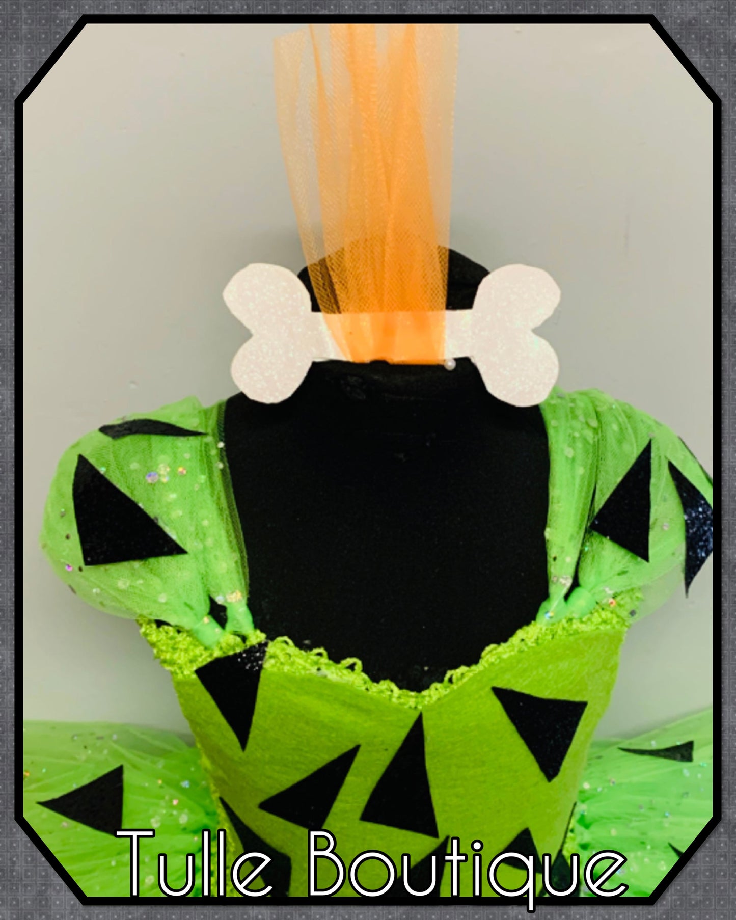 Flintstones Pebbles Halloween birthday tutu dress