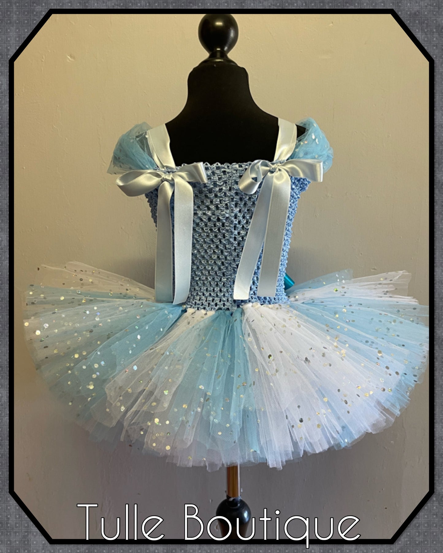 Frozen Elsa birthday party princess tutu dress