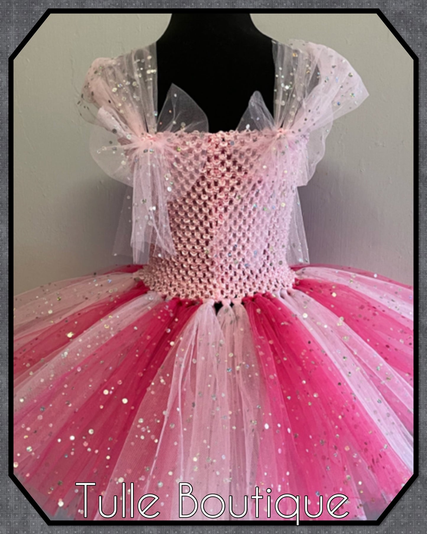 Paw patrol Skye princess birthday tutu dress