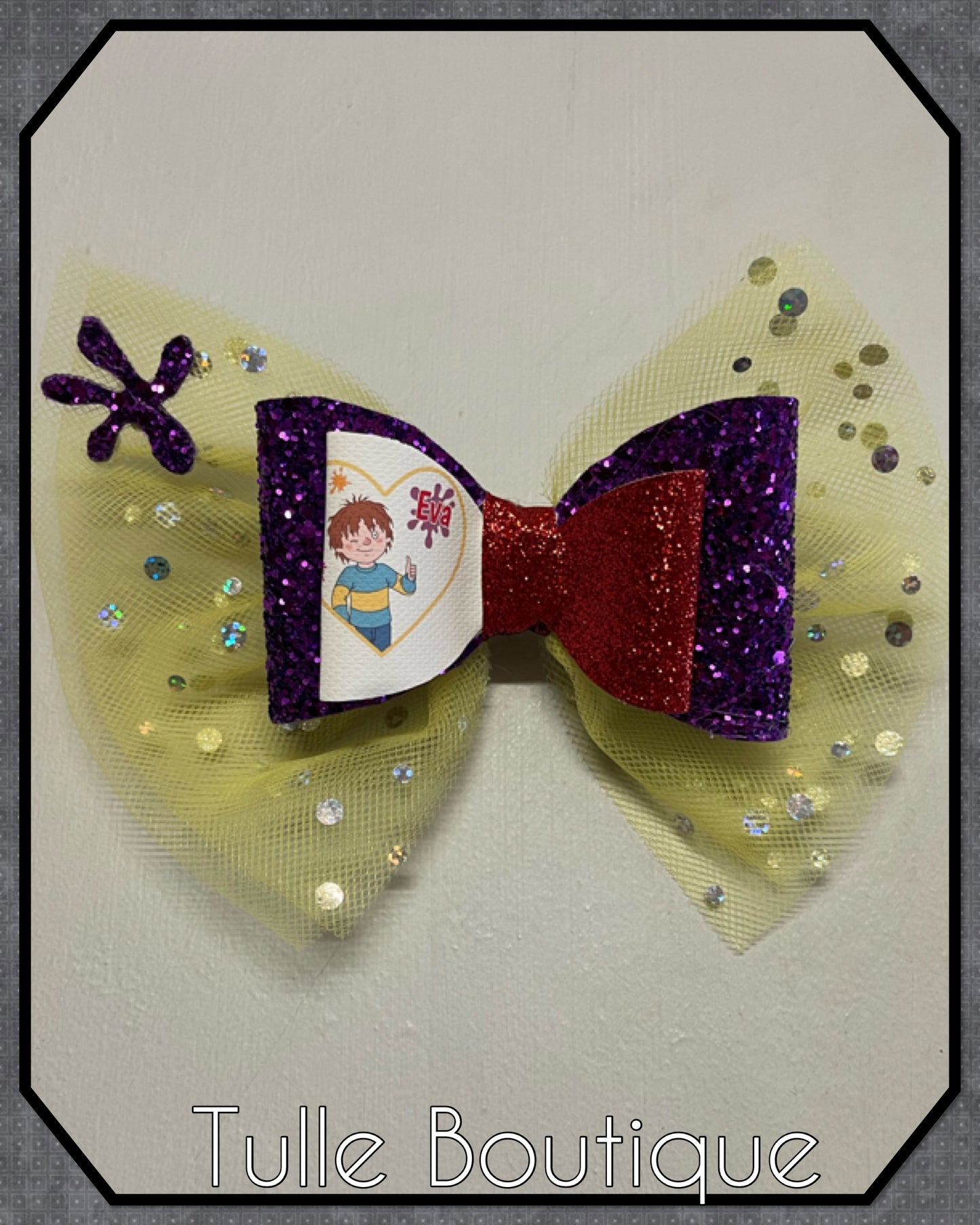 Horrid Henry themed personalized birthday party tutu dress