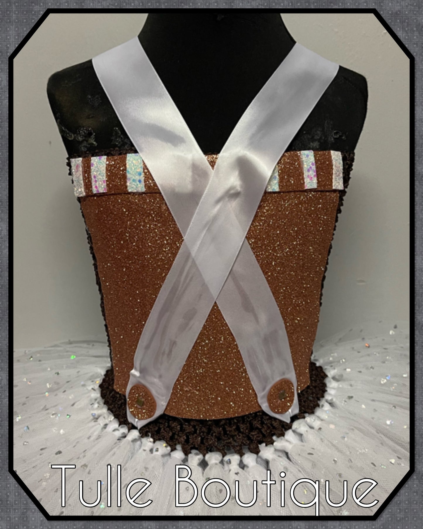 Girls Willie Wonka Oompa Loompa chocolate factory worker Halloween birthday tutu dress