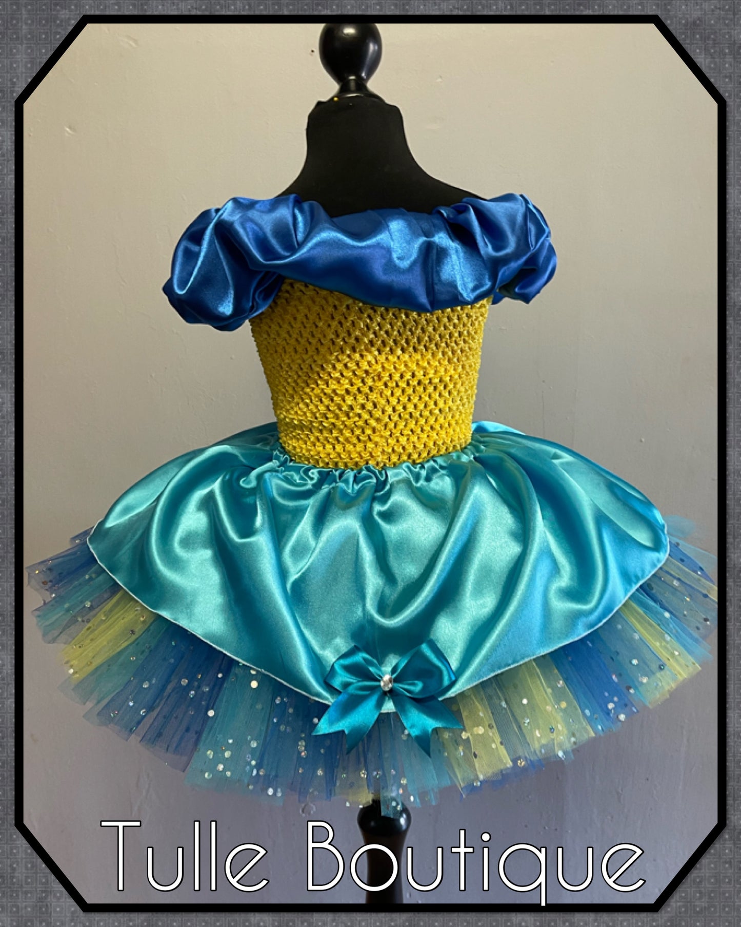 Dory fish Princess ballgown tutu dress