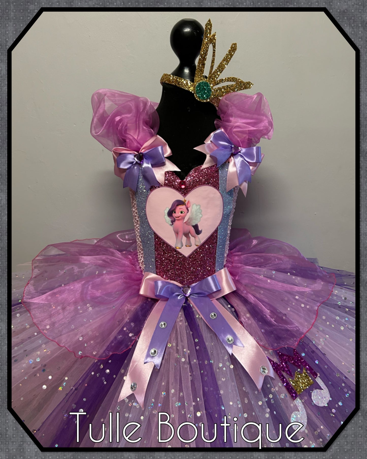 My little pony Princess Pipp Petals organza ballgown tutu dress
