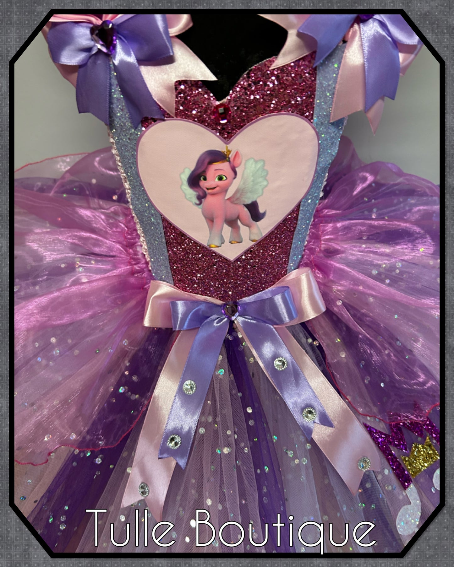 My little pony Princess Pipp Petals organza ballgown tutu dress