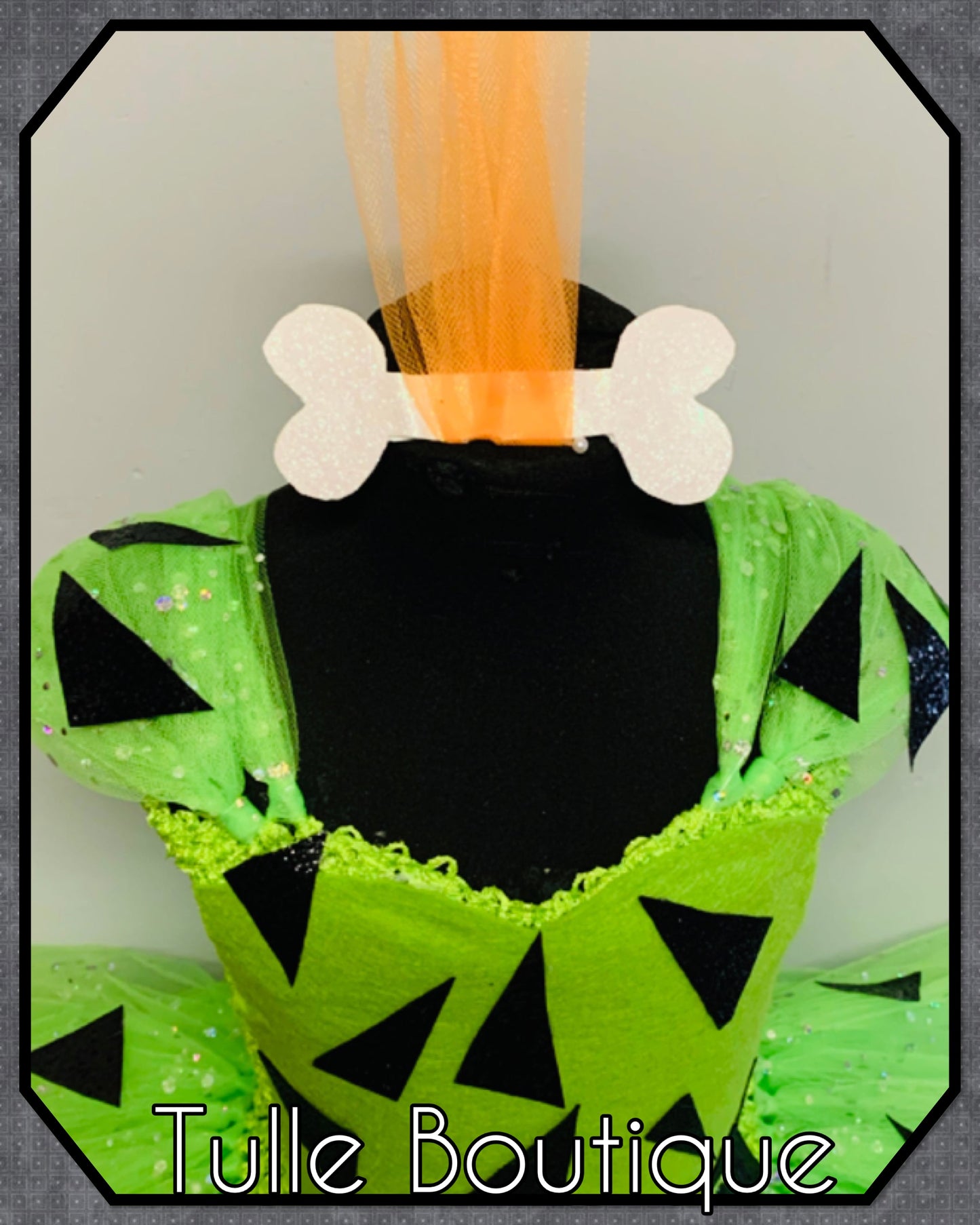 Flintstones Pebbles Halloween birthday tutu dress