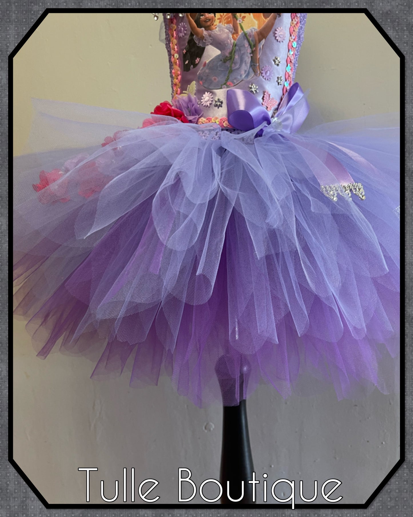 Encanto Isabela madrigal birthday party tutu dress