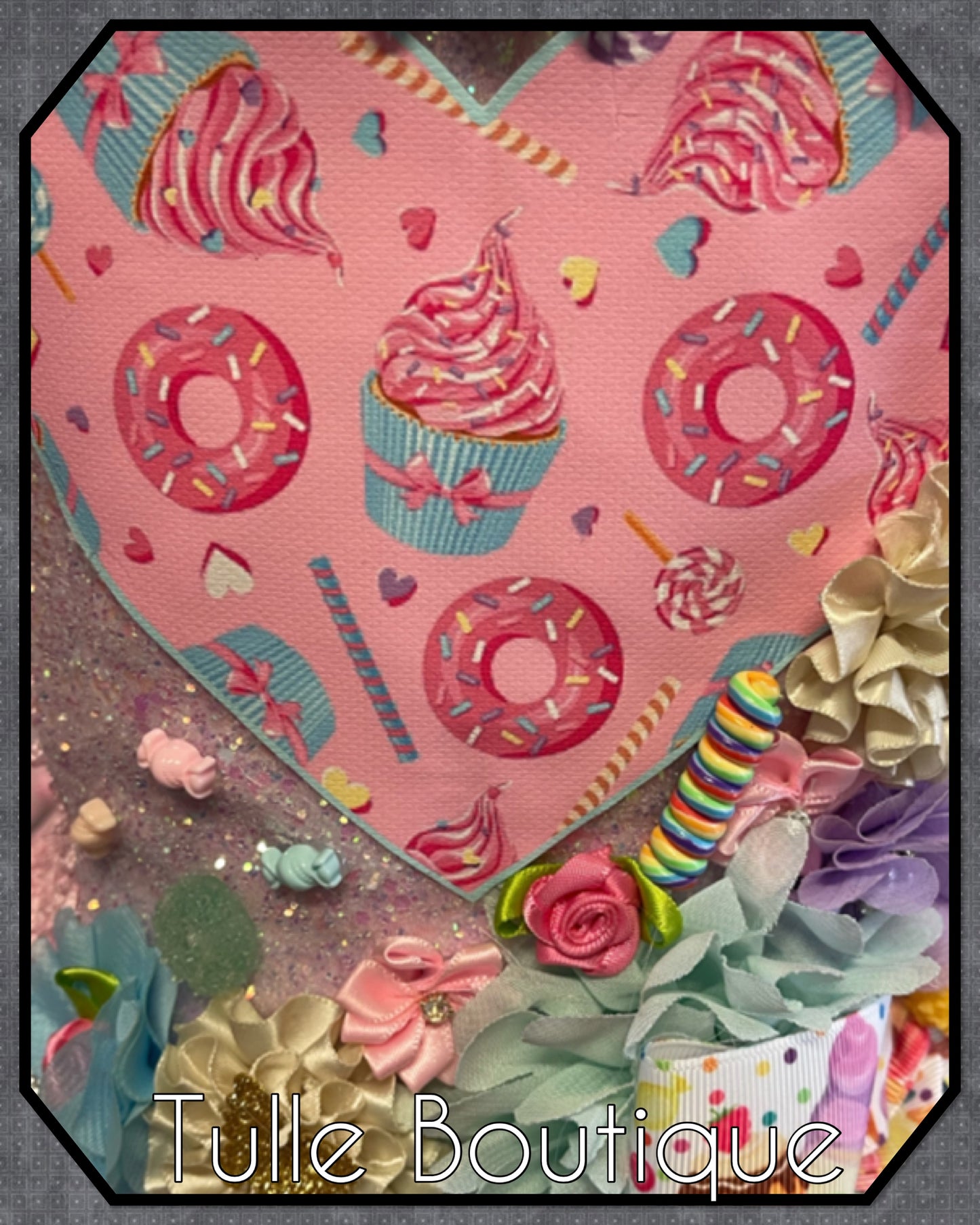 Candyland sweet and donuts birthday party tutu dress
