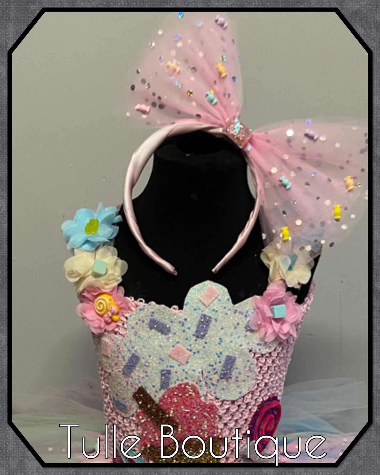 Candyland sweet birthday party tutu dress
