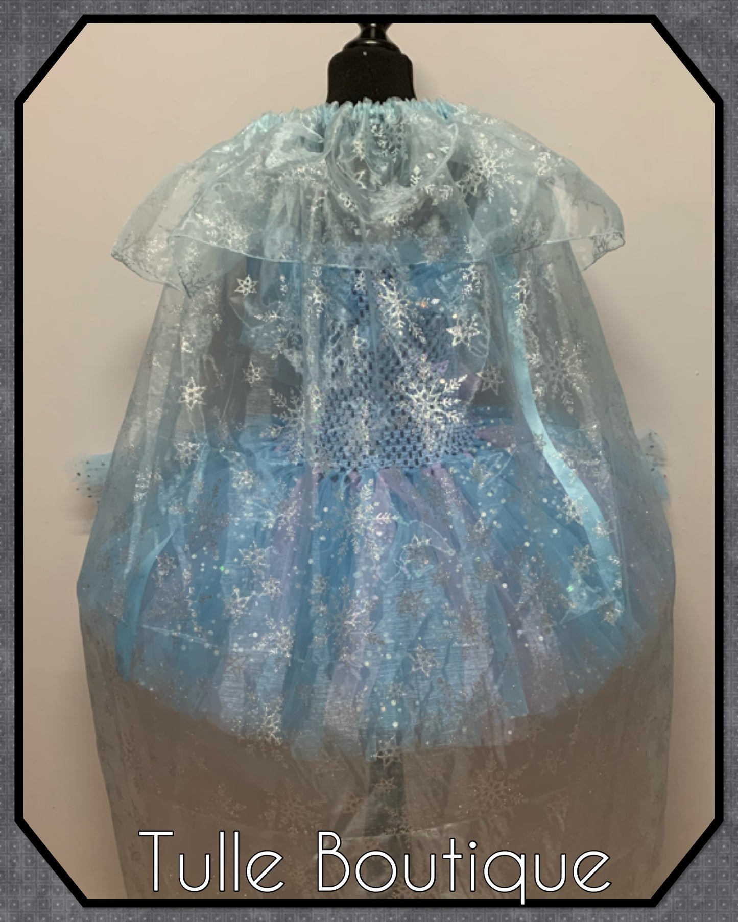 Frozen 2 Anna and Elsa princess tutu birthday party dress