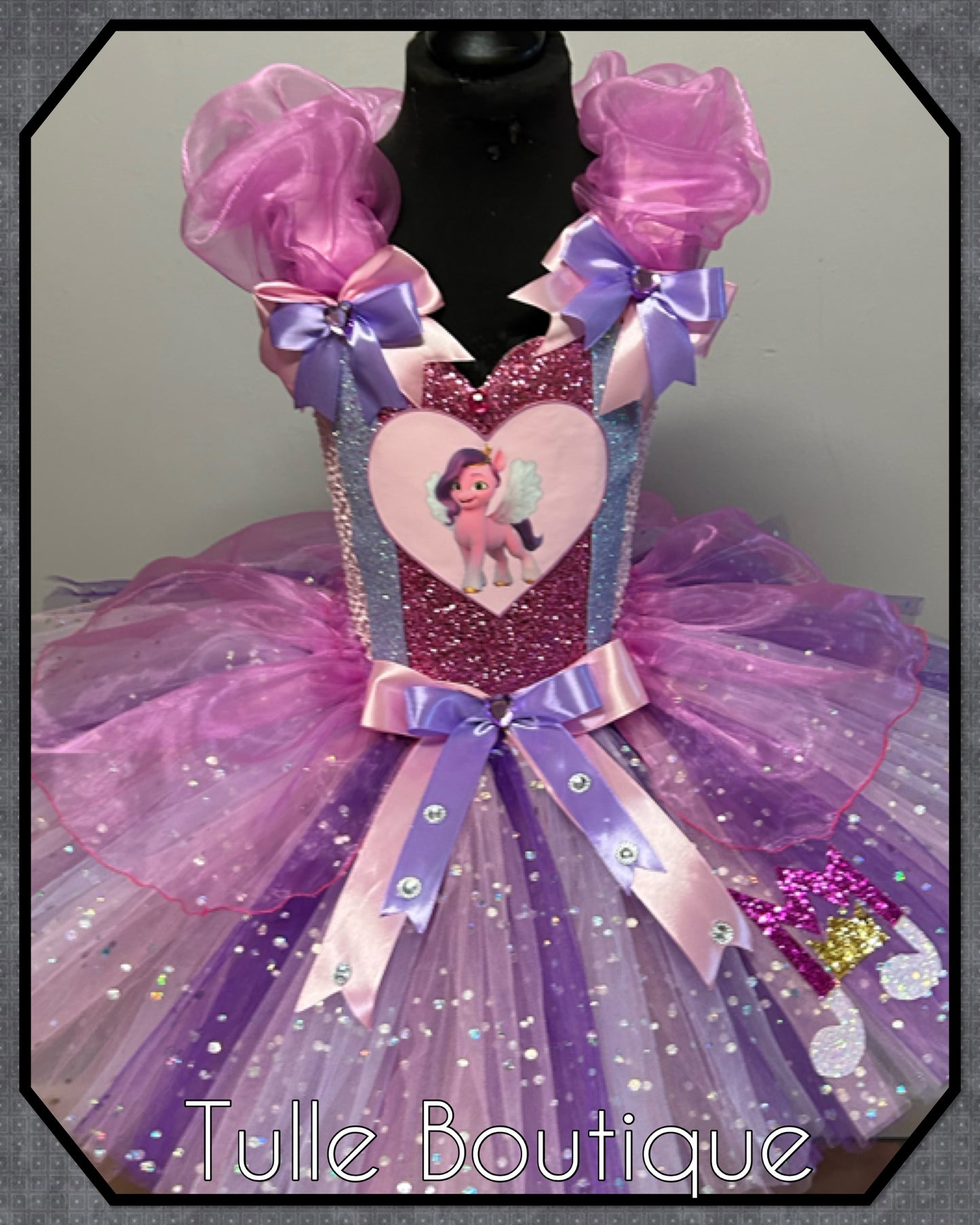 My little pony Princess Pipp Petals organza ballgown tutu dress
