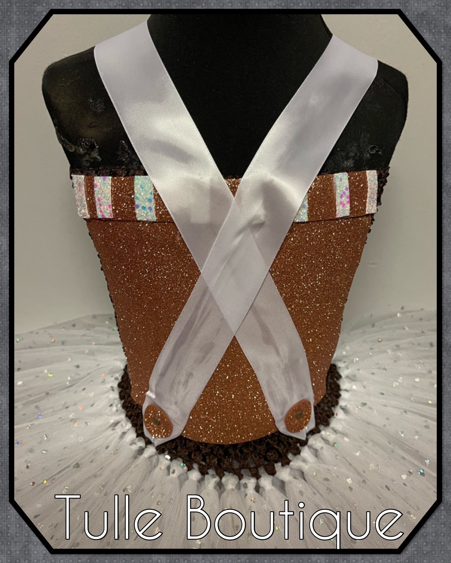 Girls Willie Wonka Oompa Loompa chocolate factory worker Halloween birthday tutu dress