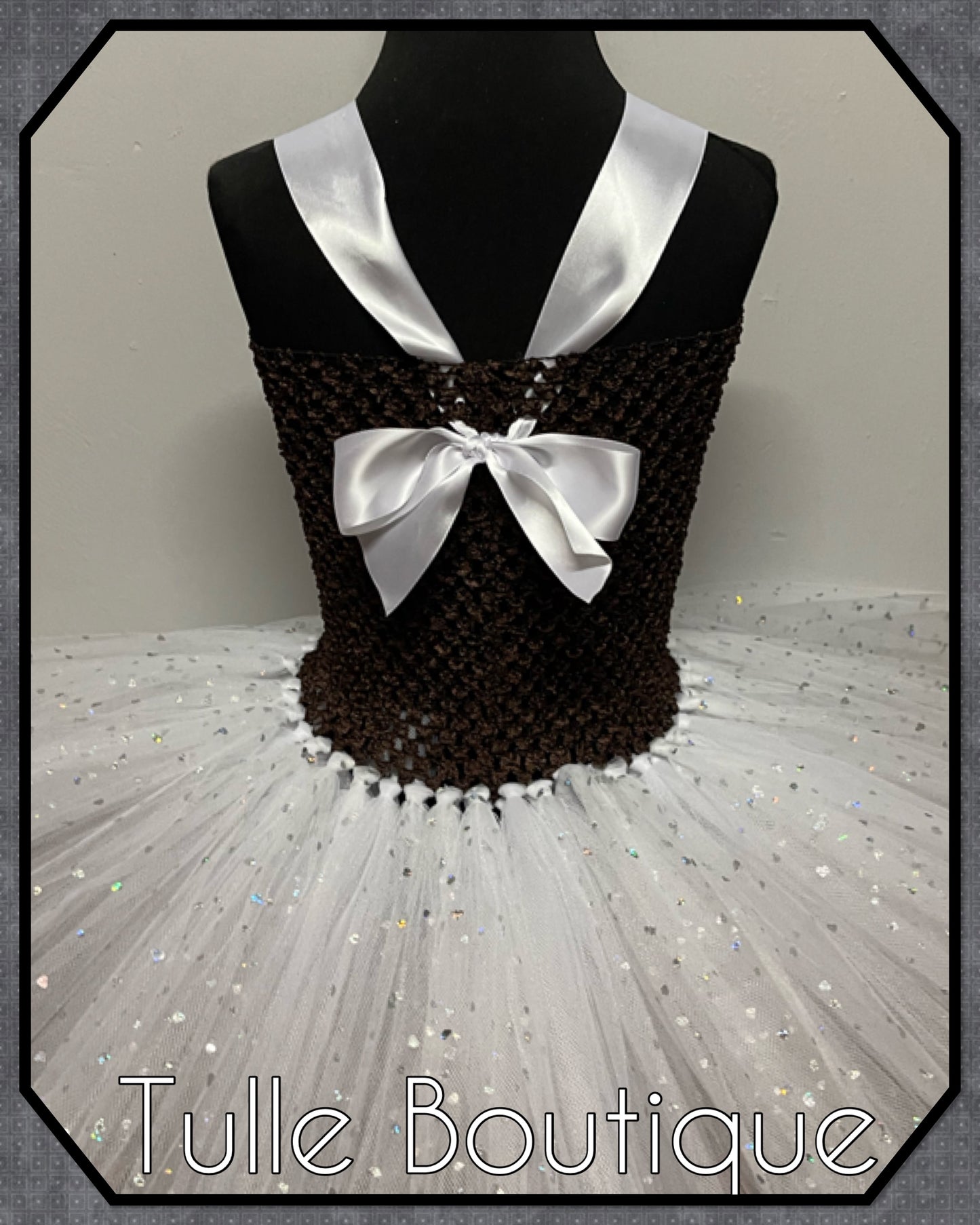 Girls Willie Wonka Oompa Loompa chocolate factory worker Halloween birthday tutu dress
