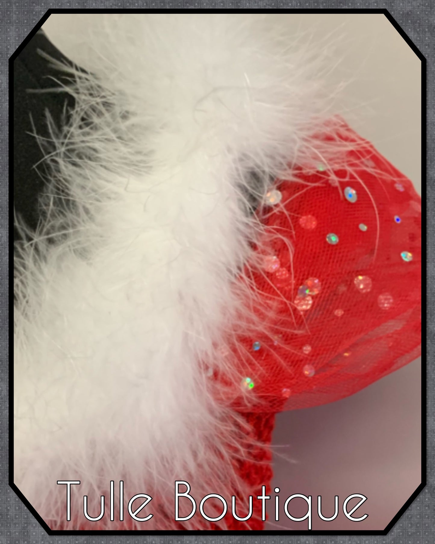 Mrs Claus Santa Princess Christmas tutu party dress