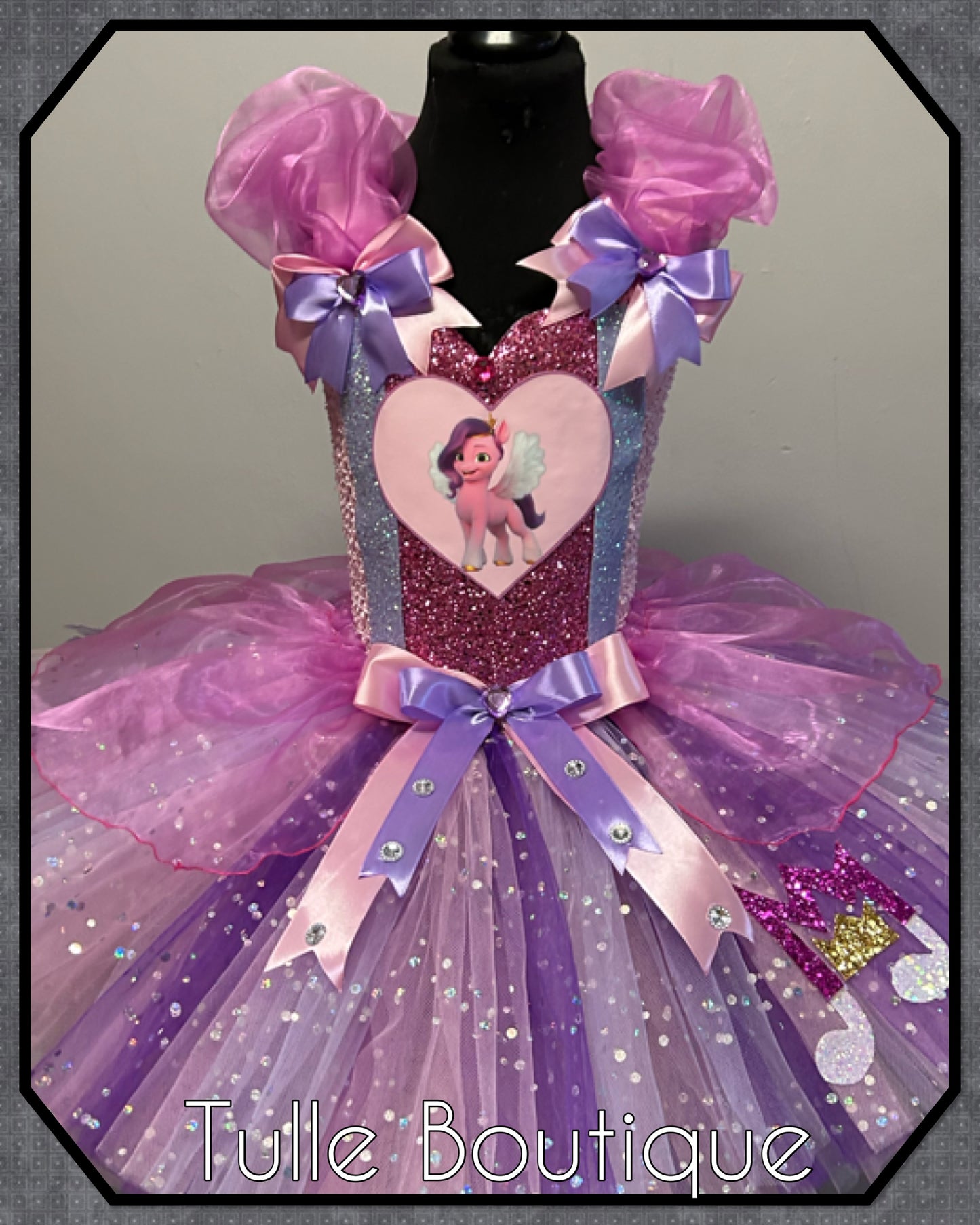 My little pony Princess Pipp Petals organza ballgown tutu dress