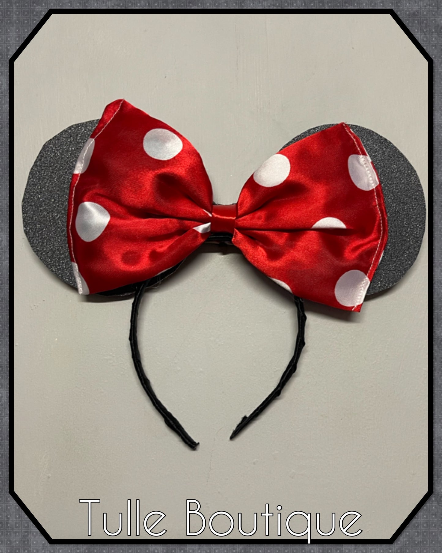 Girls Minnie Mouse red and white polka dot ballgown tutu dress fancy dress costume